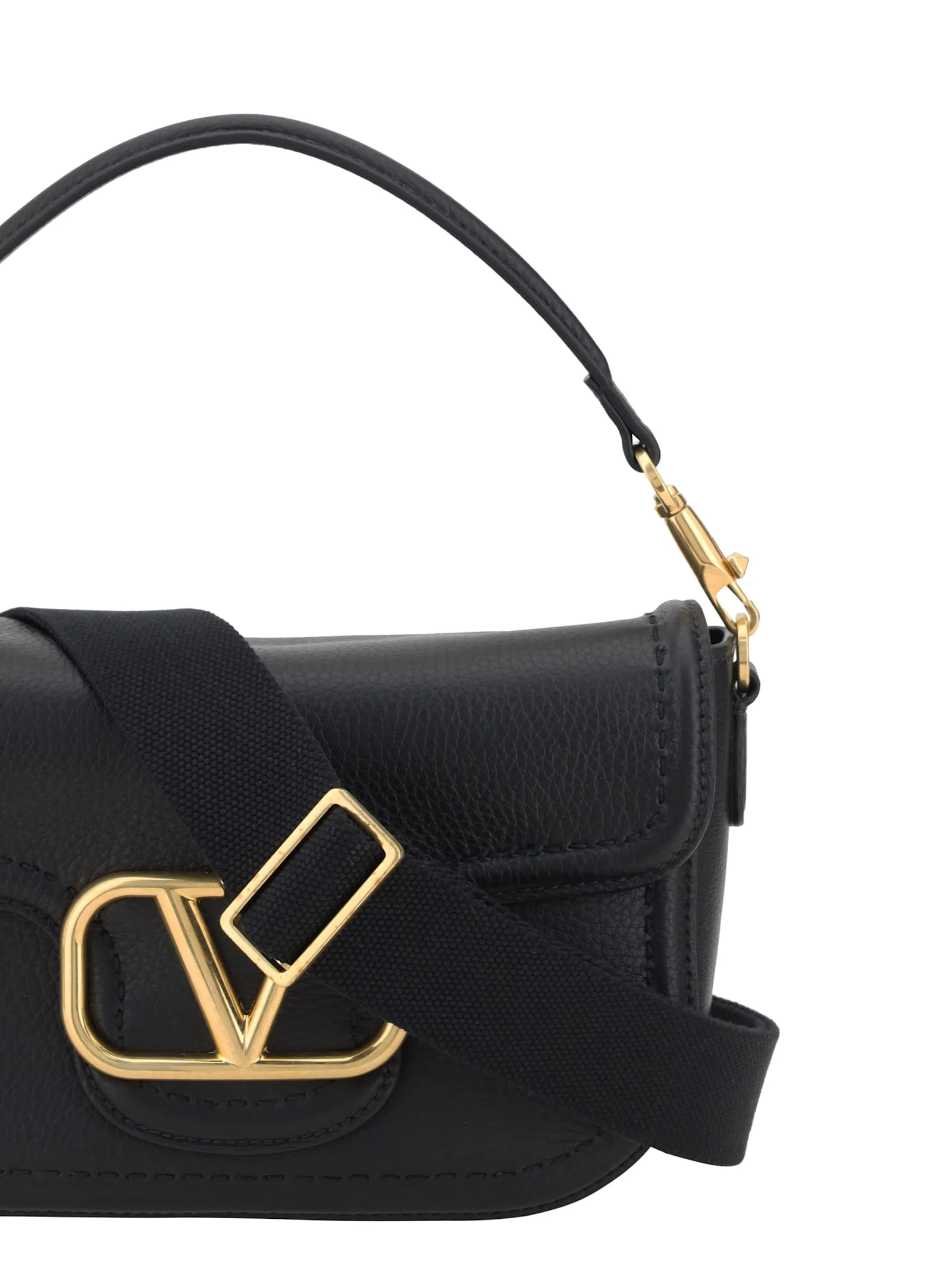 Valentino Garavani All Time Shoulder Bag - Black - Image 4