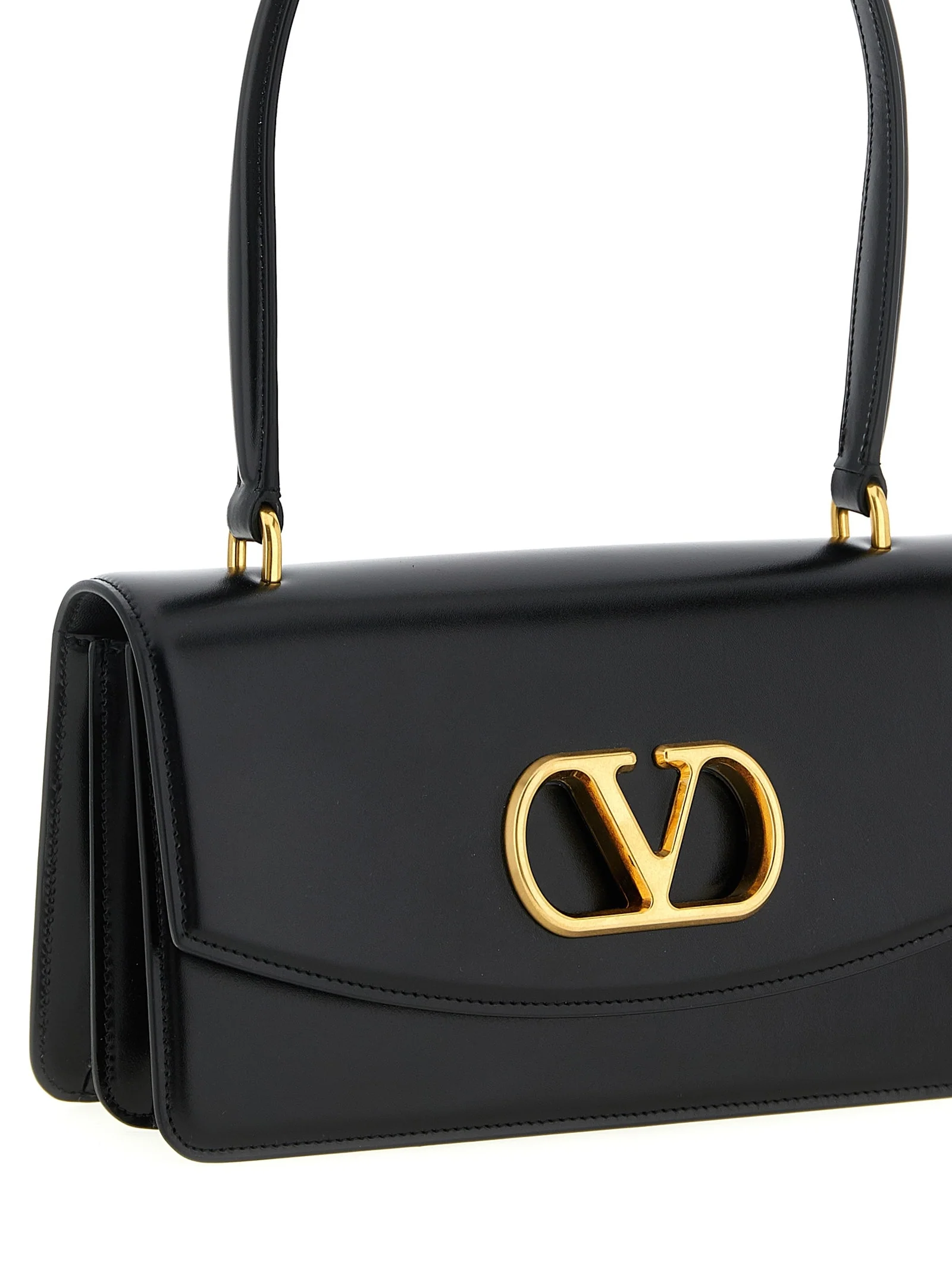 Valentino Garavani Vain Shoulder Bag - Black - Image 3