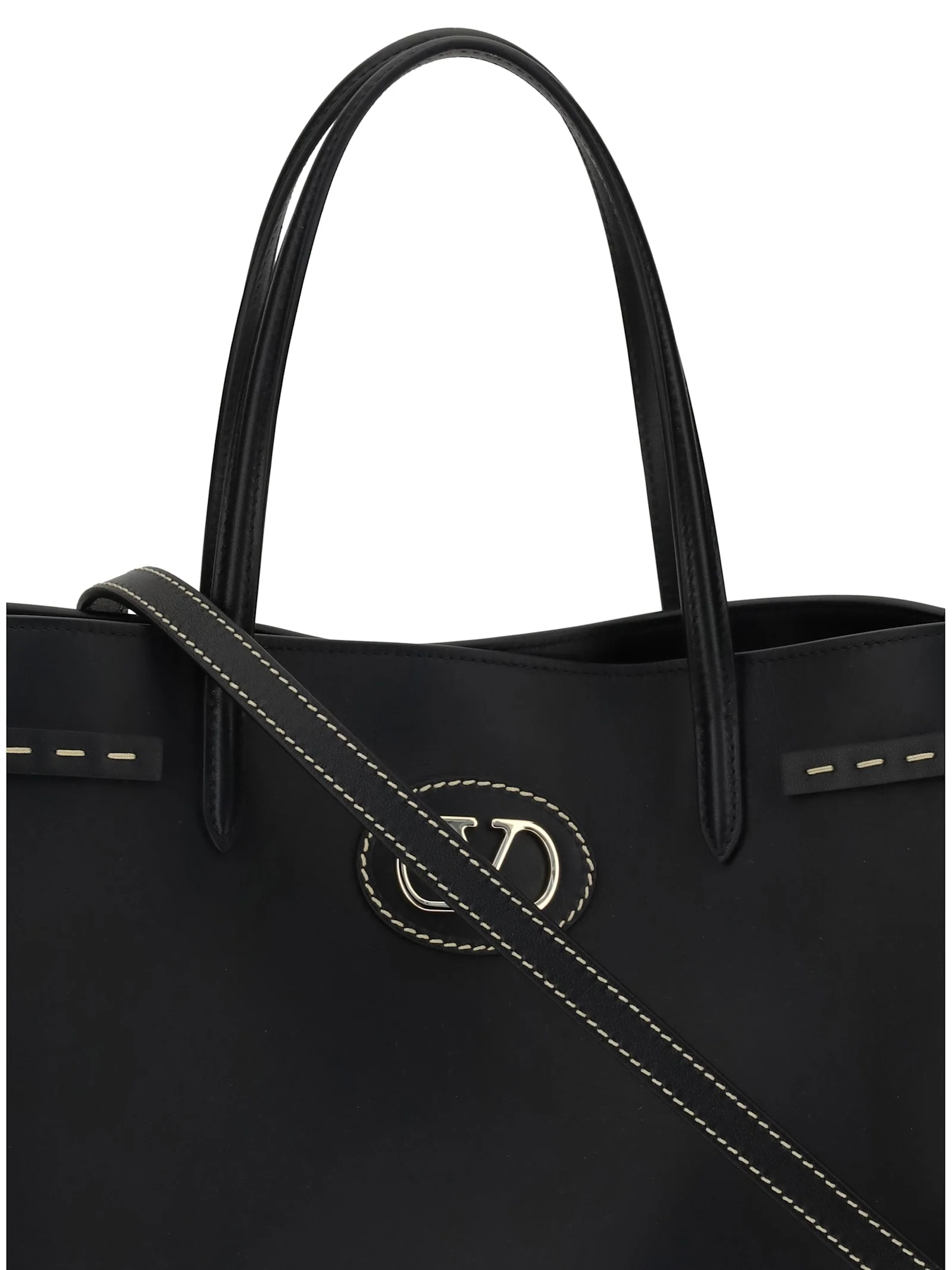 Valentino Garavani Antibes Medium Leather Handbag - Image 4