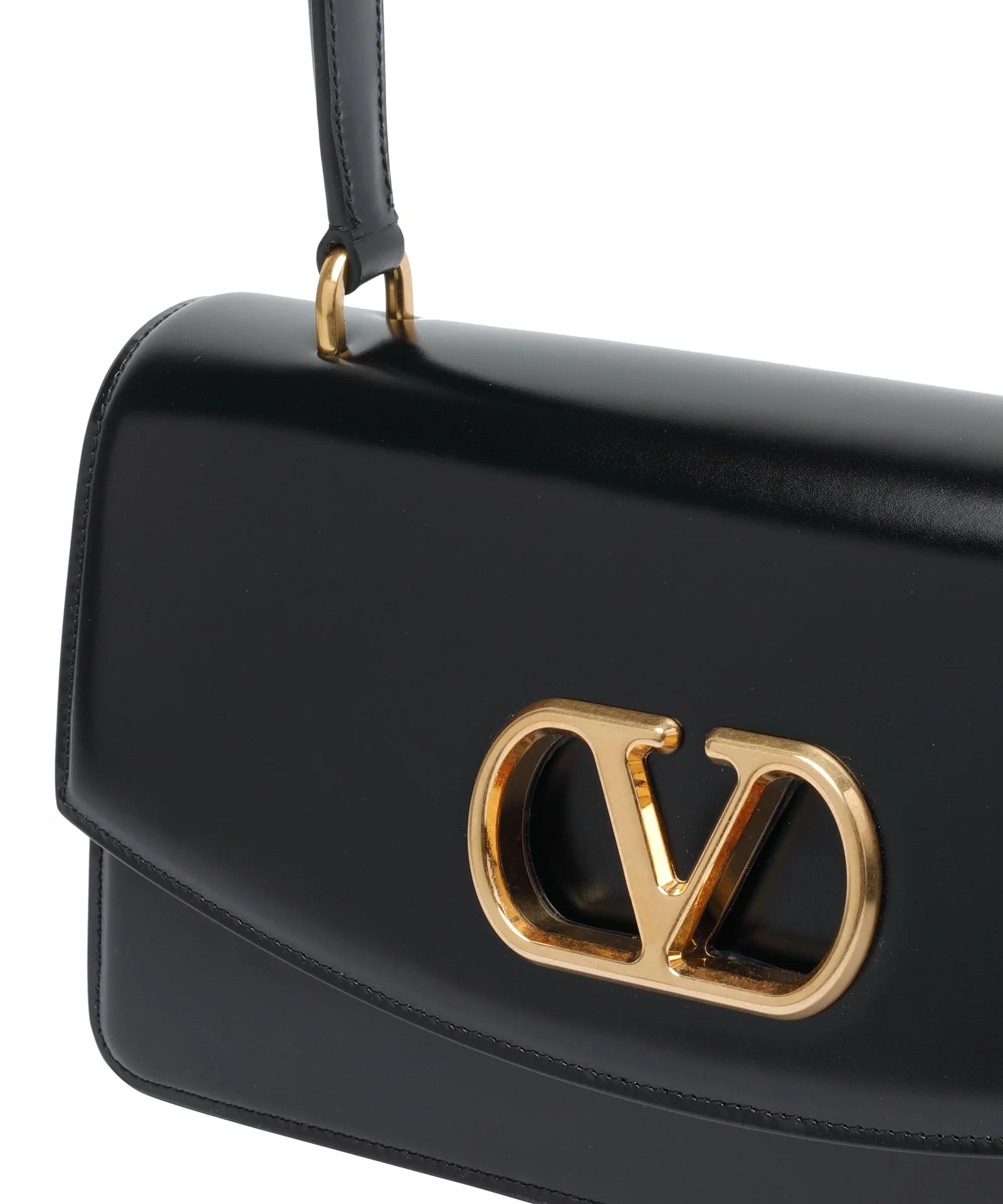 Valentino Garavani Vain Shoulder Bag - Black - Image 4