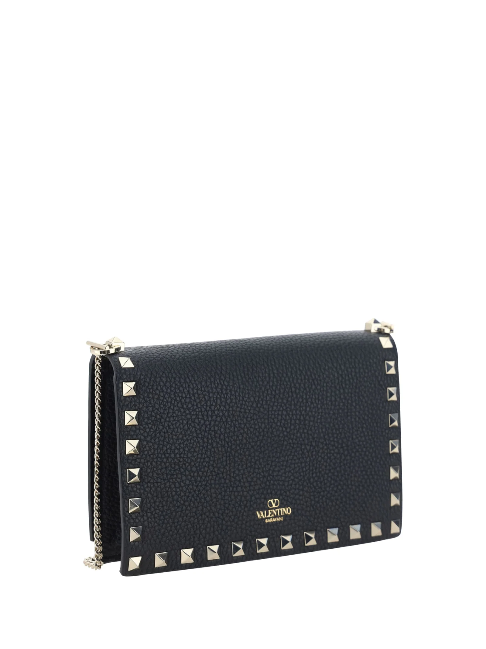 Valentino Garavani Rockstud Handbag - Black - Image 3