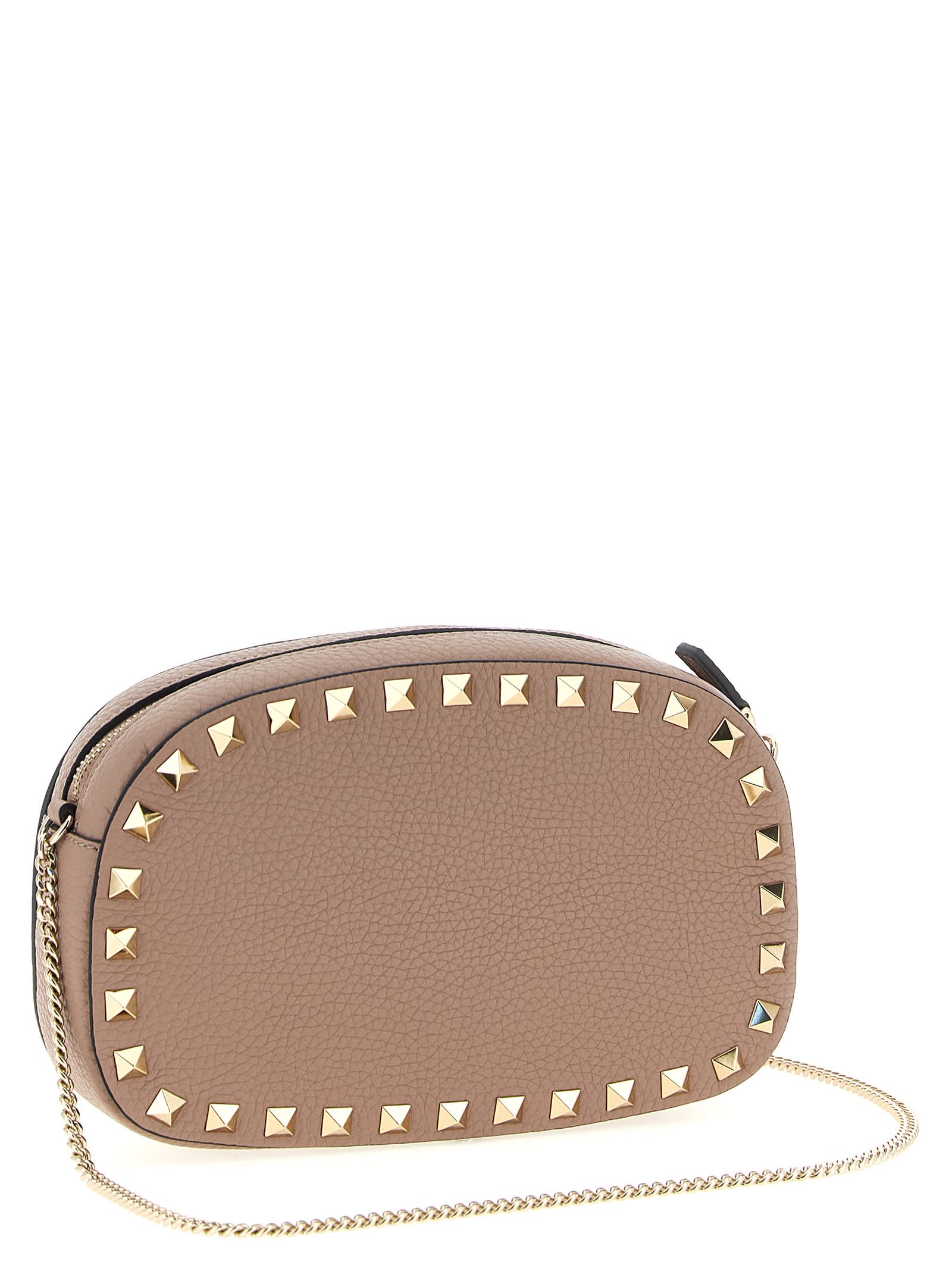 Valentino Garavani Rockstud Mini Crossbody Bag - Powder - Image 2
