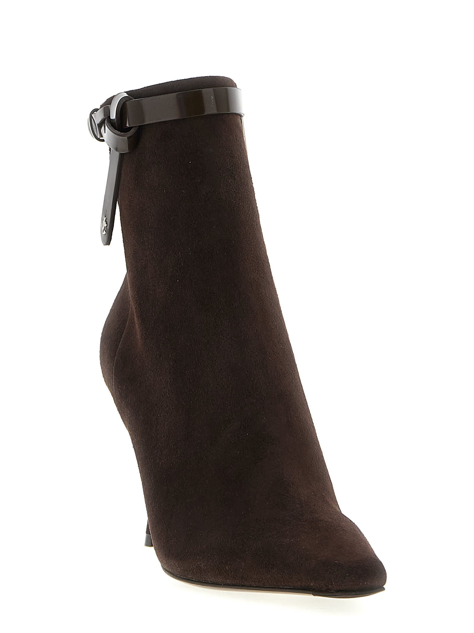 JIMMY CHOO Camie Ankle Boots - Brown - Image 2