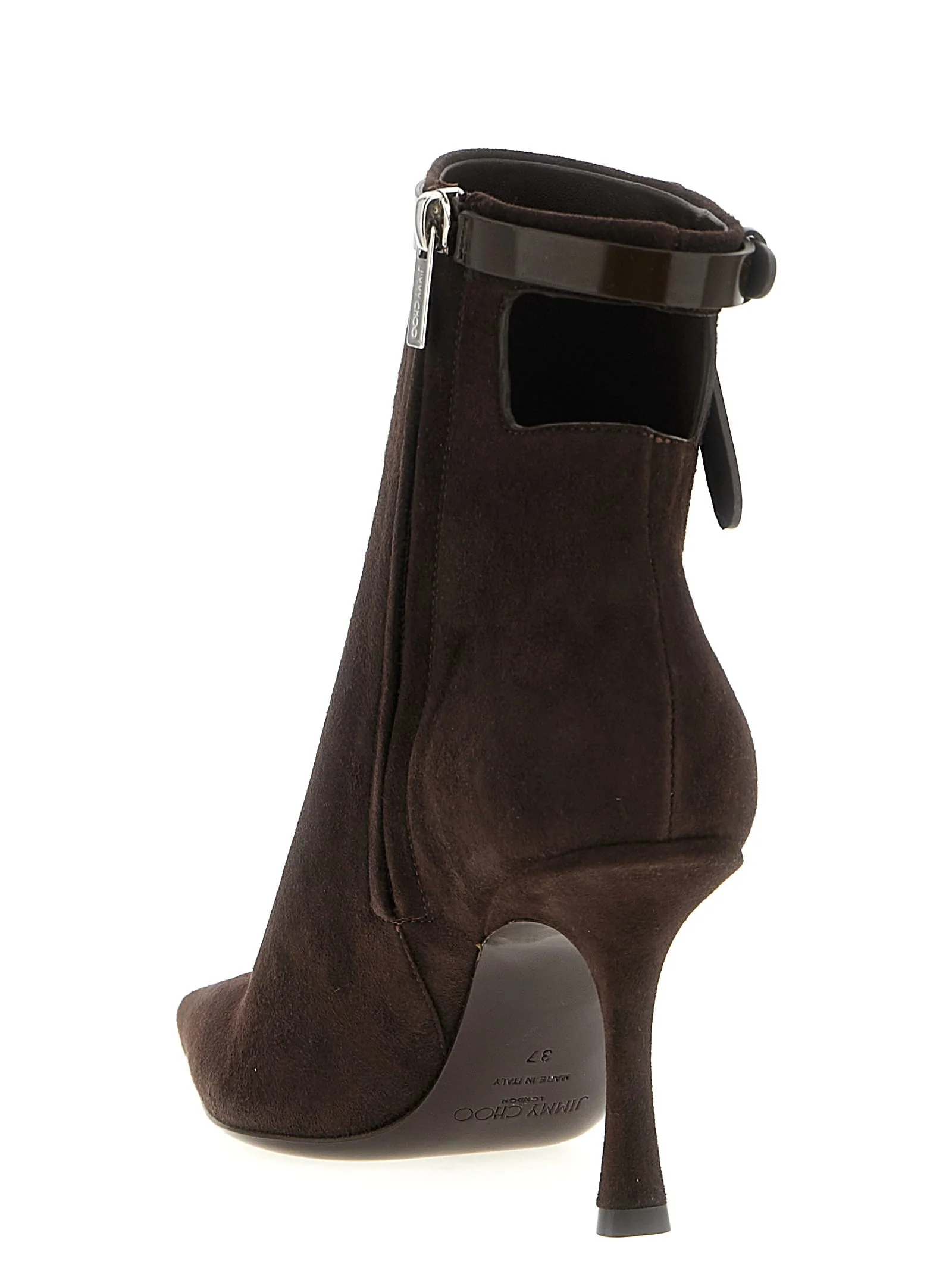 JIMMY CHOO Camie Ankle Boots - Brown - Image 3