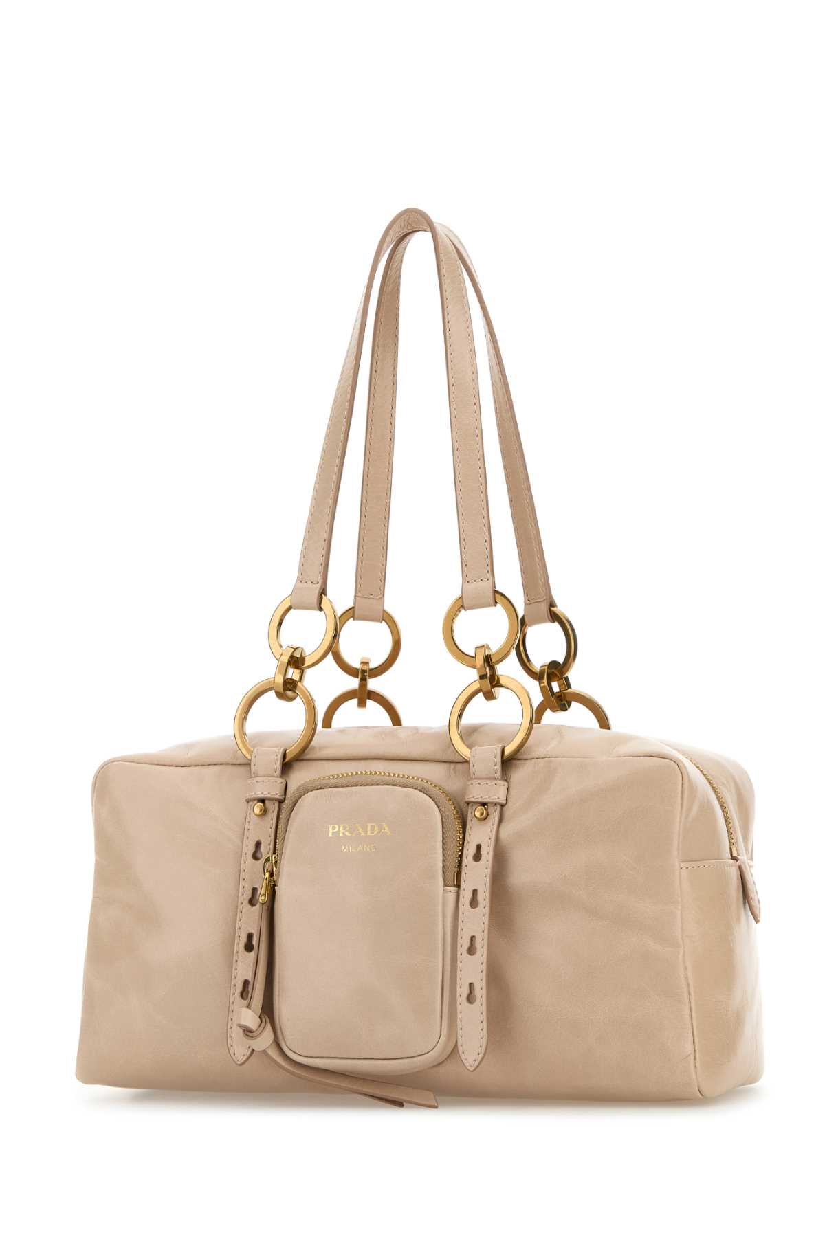 Prada Leather Handbag - Cipria - Image 2