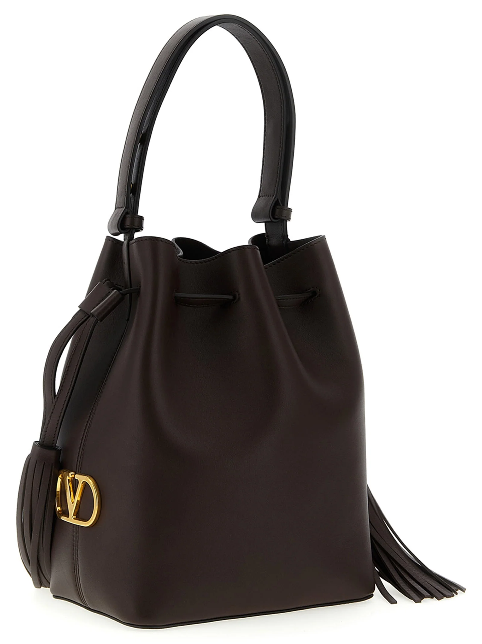 Valentino Garavani Vlogo Signature Shoulder Bag - Brown - Image 2