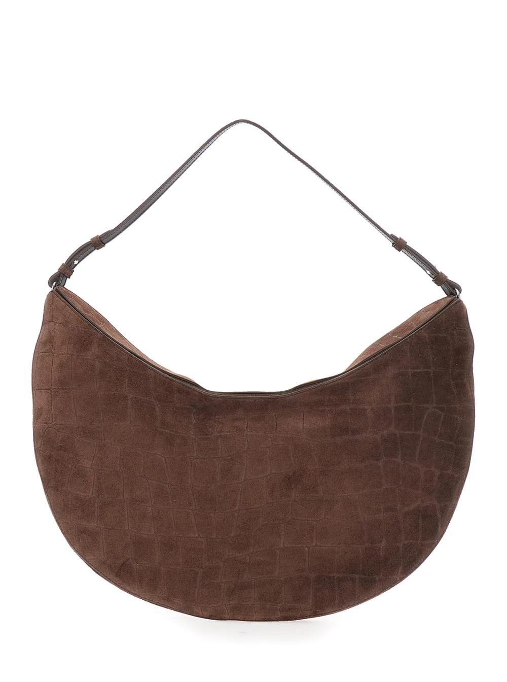 Jacquemus Le Calisso Rond Large Shoulder Bag - Brown - Image 2