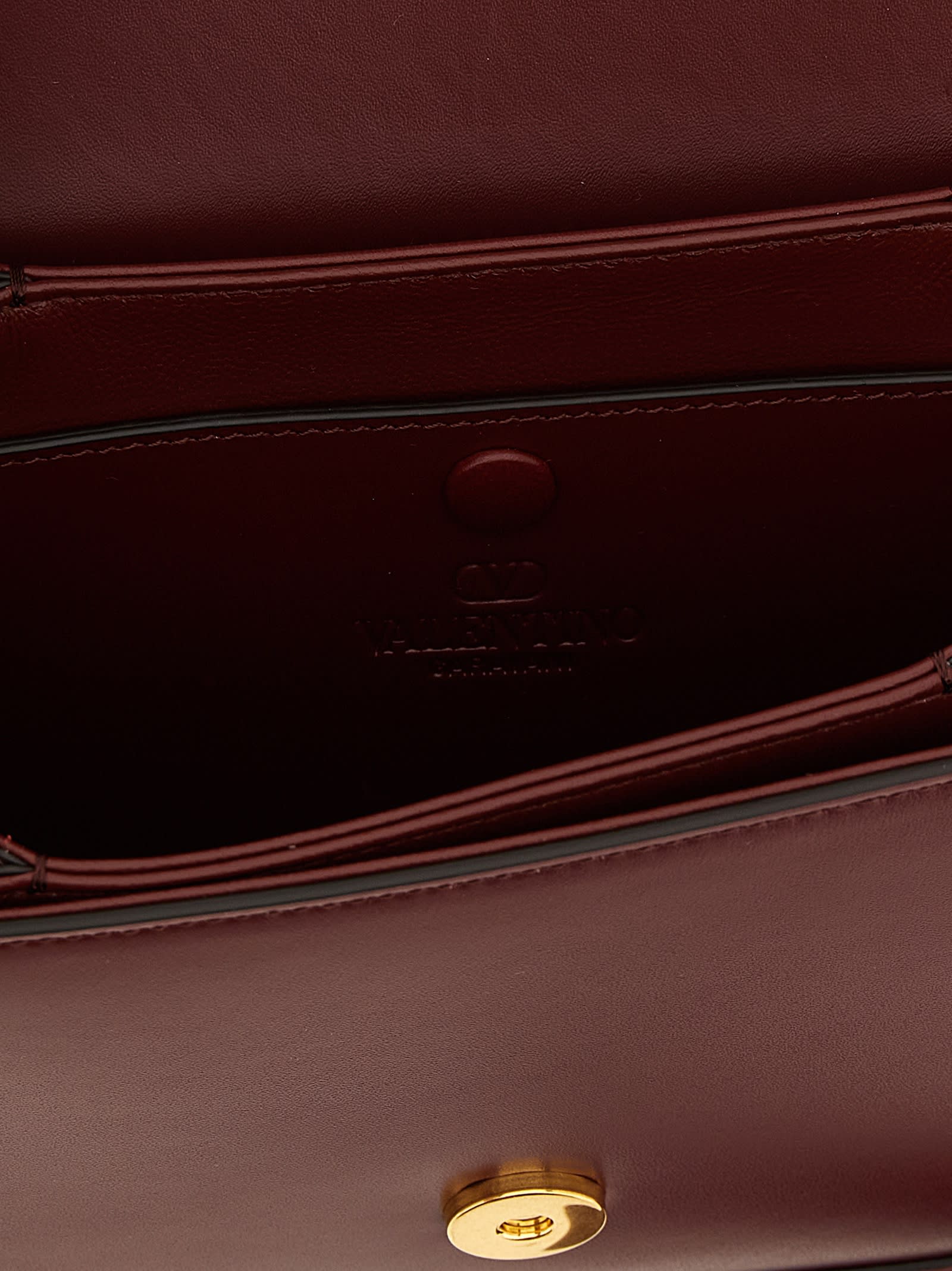 Valentino Garavani 9to5 Small Shoulder Bag - Bordeaux - Image 4