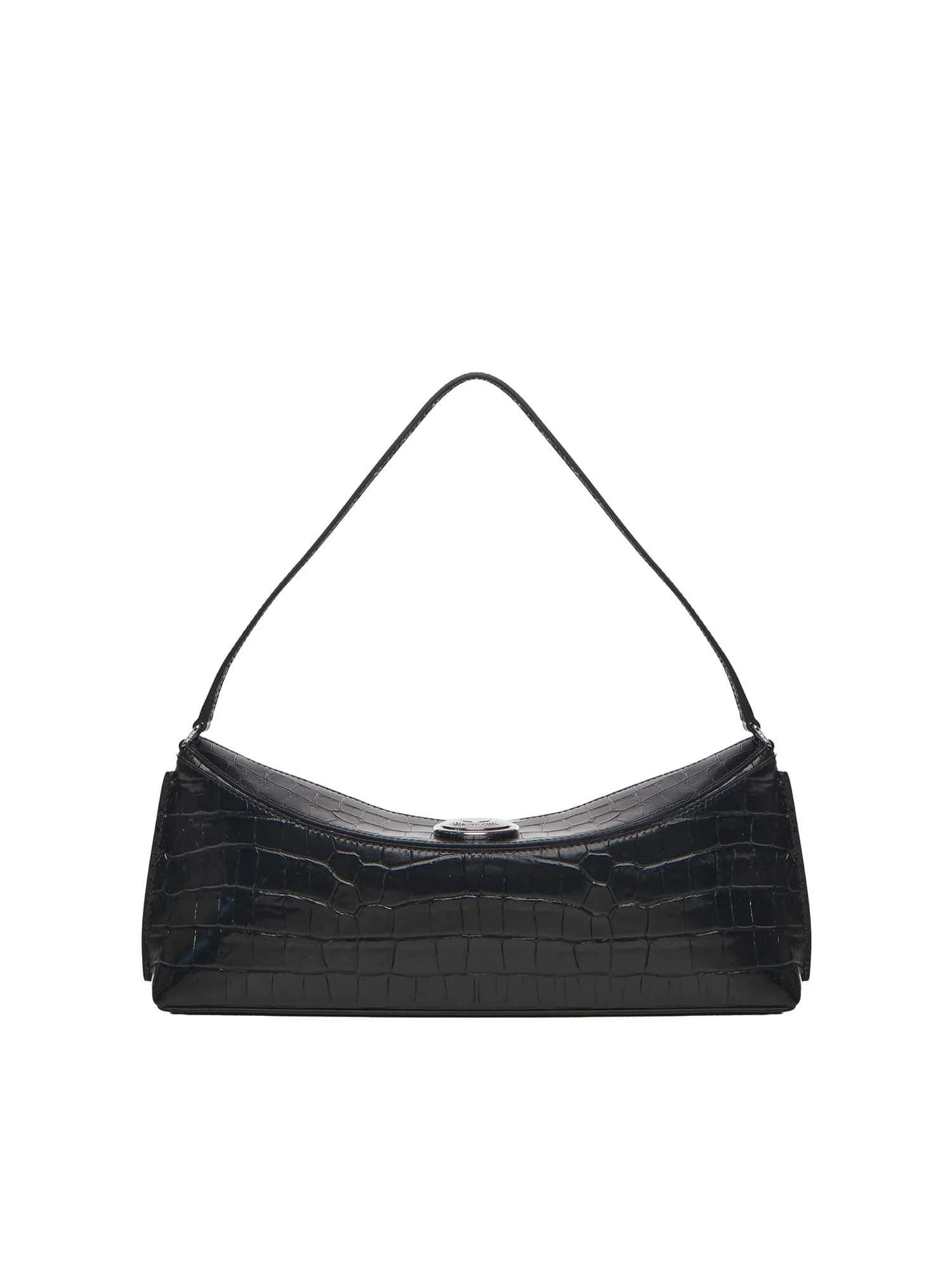 Jacquemus La Pochette Ovalo Shoulder Bag - Black - Image 3