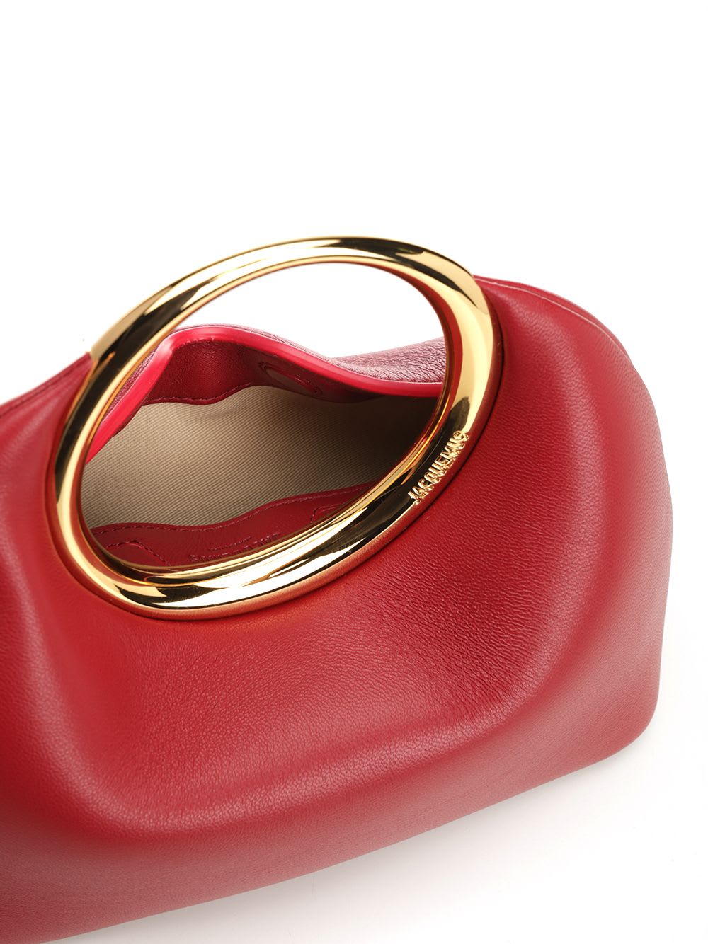 Jacquemus Petit Calino Bag - Dark Red - Image 4