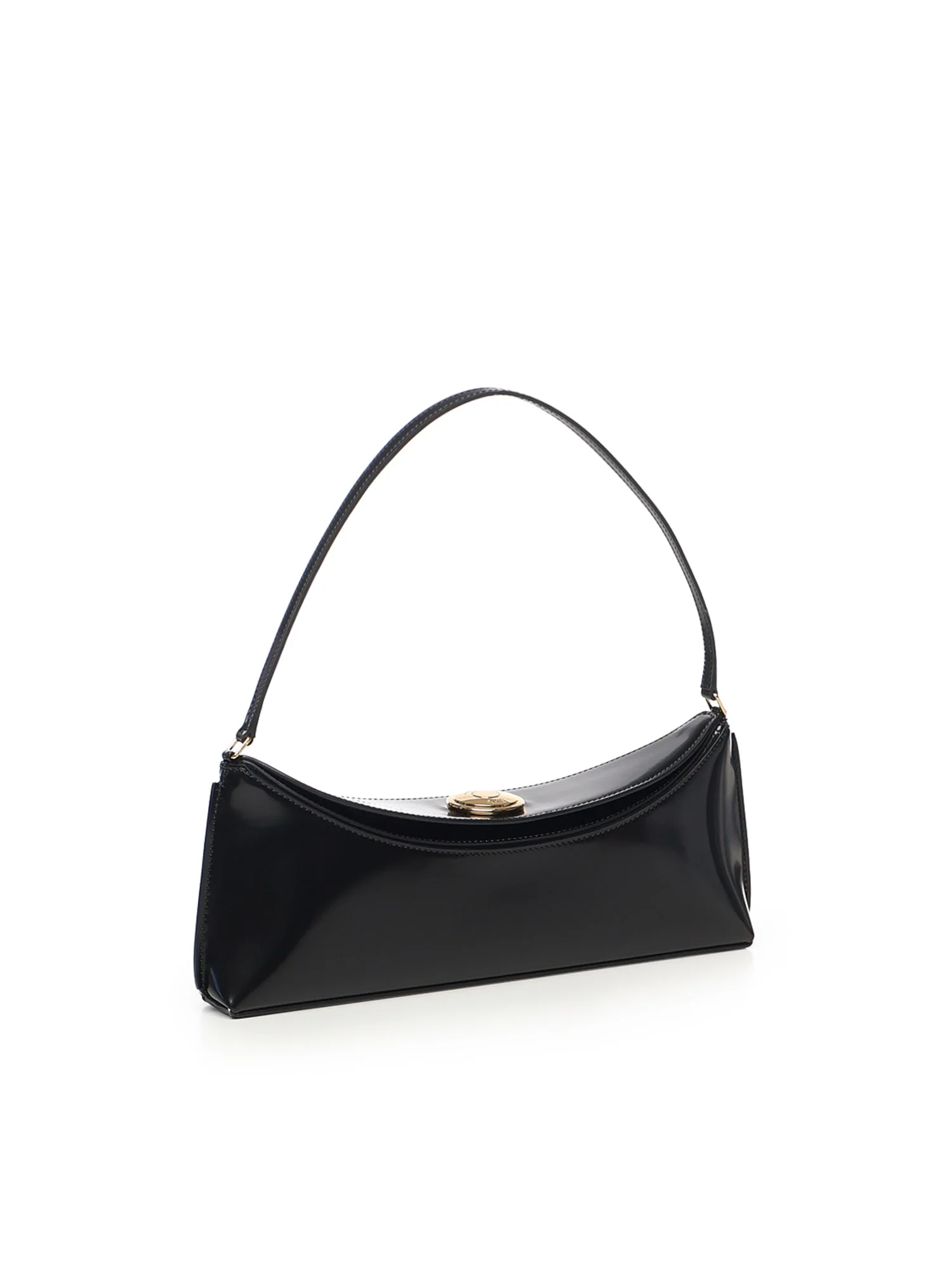 Jacquemus La Pochette Ovalo Shoulder Bag - Black - Image 2