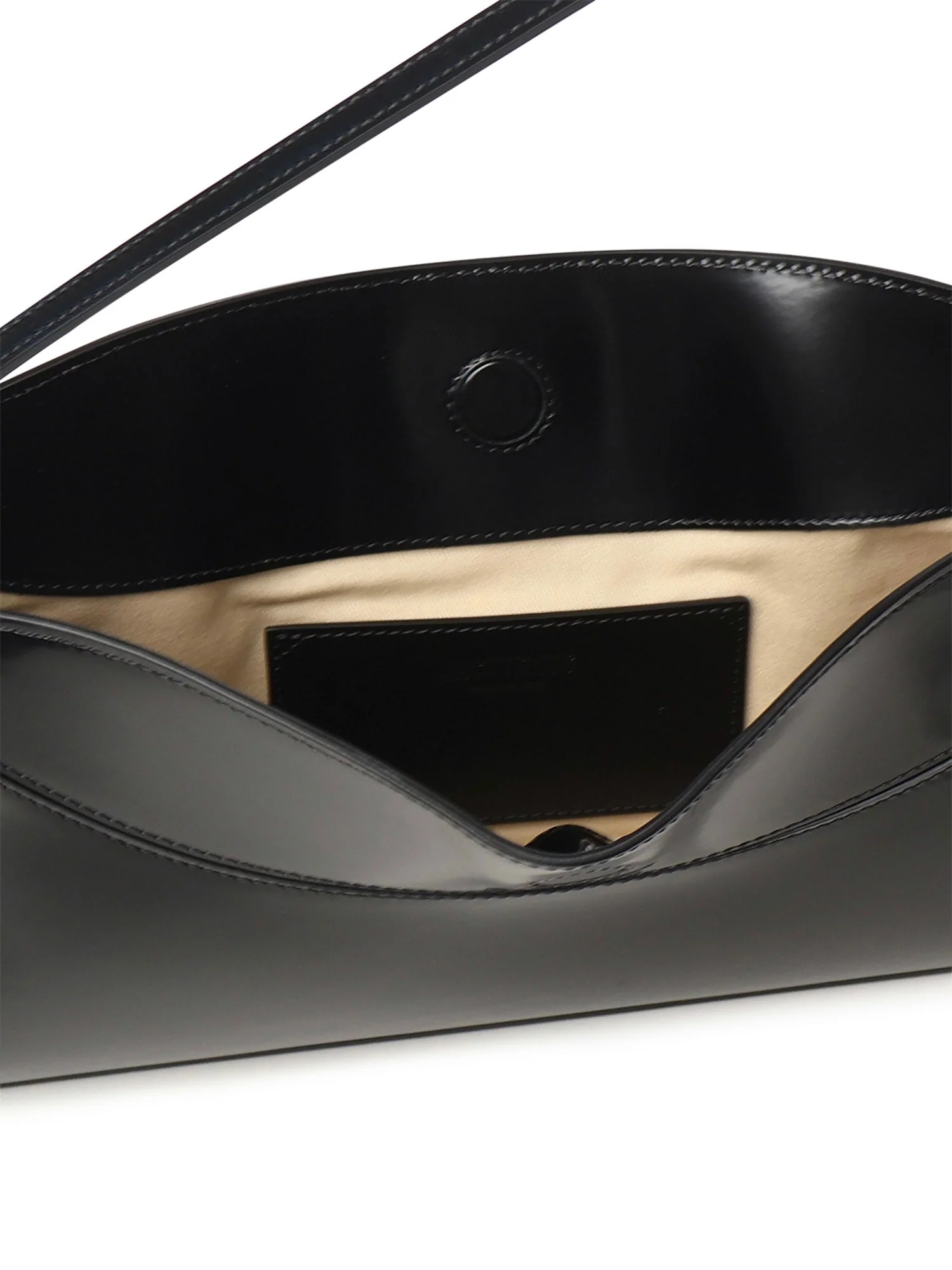 Jacquemus La Pochette Ovalo Shoulder Bag - Black - Image 4