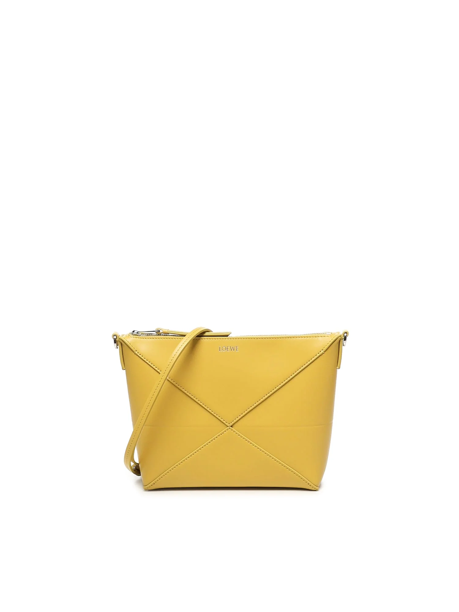 LOEWE Puzzle Fold Clutch - Dandelion