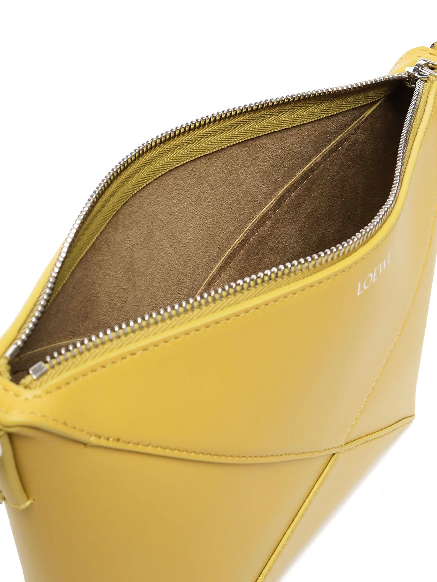 LOEWE Puzzle Fold Clutch - Dandelion - Image 4