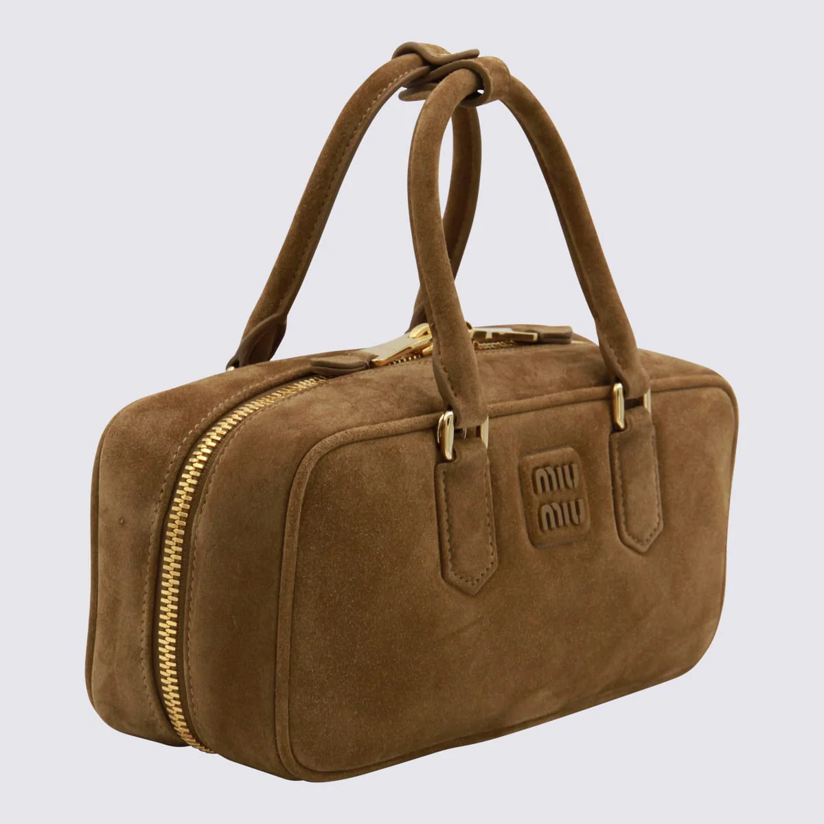 MIU MIU Arcadie Crossbody Bag - Brown - Image 2