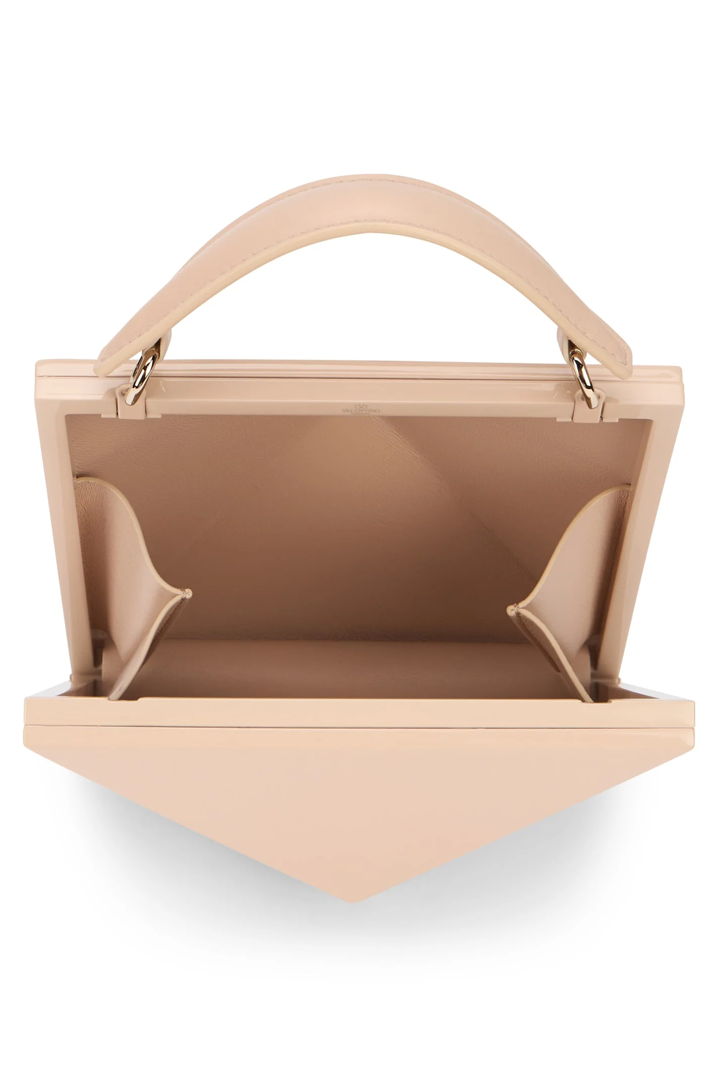 Valentino Garavani Rigor Clutch - Pale Pink - Image 5