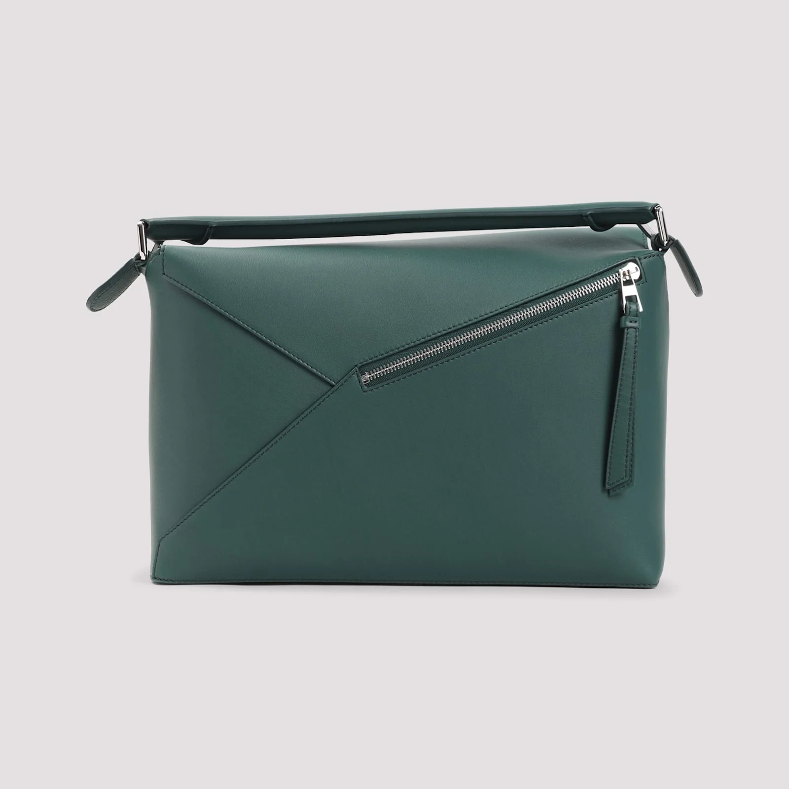LOEWE Puzzle Edge New Large Shoulder Bag - Evergreen - Image 4