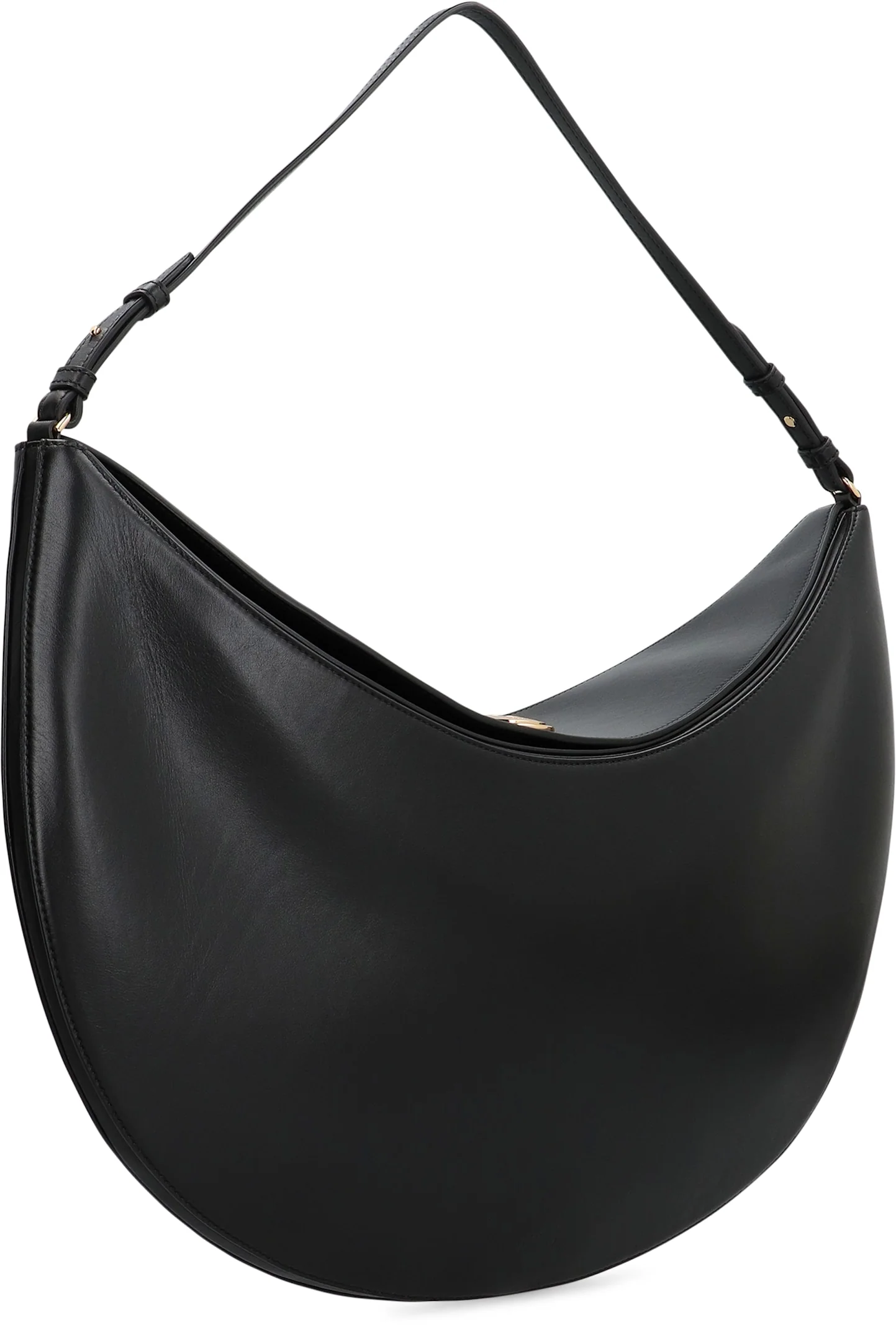 Jacquemus Ovalo Hobo Bag - Black - Image 3