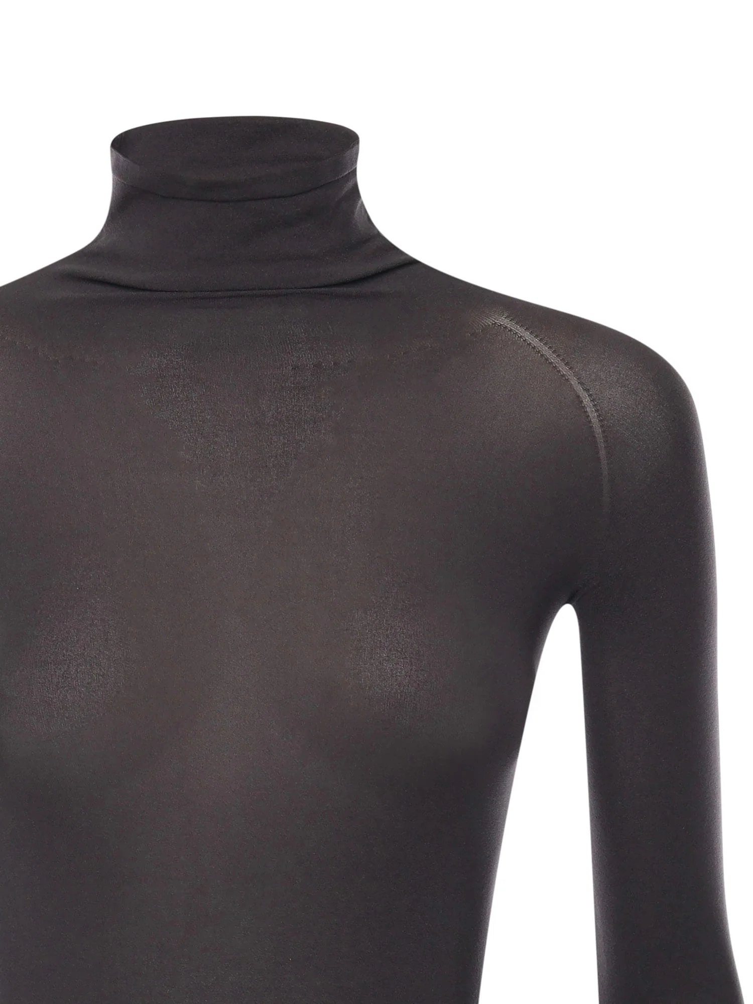 Alaia High-neck Second Skin Bodysuit - Anthracite - Image 2