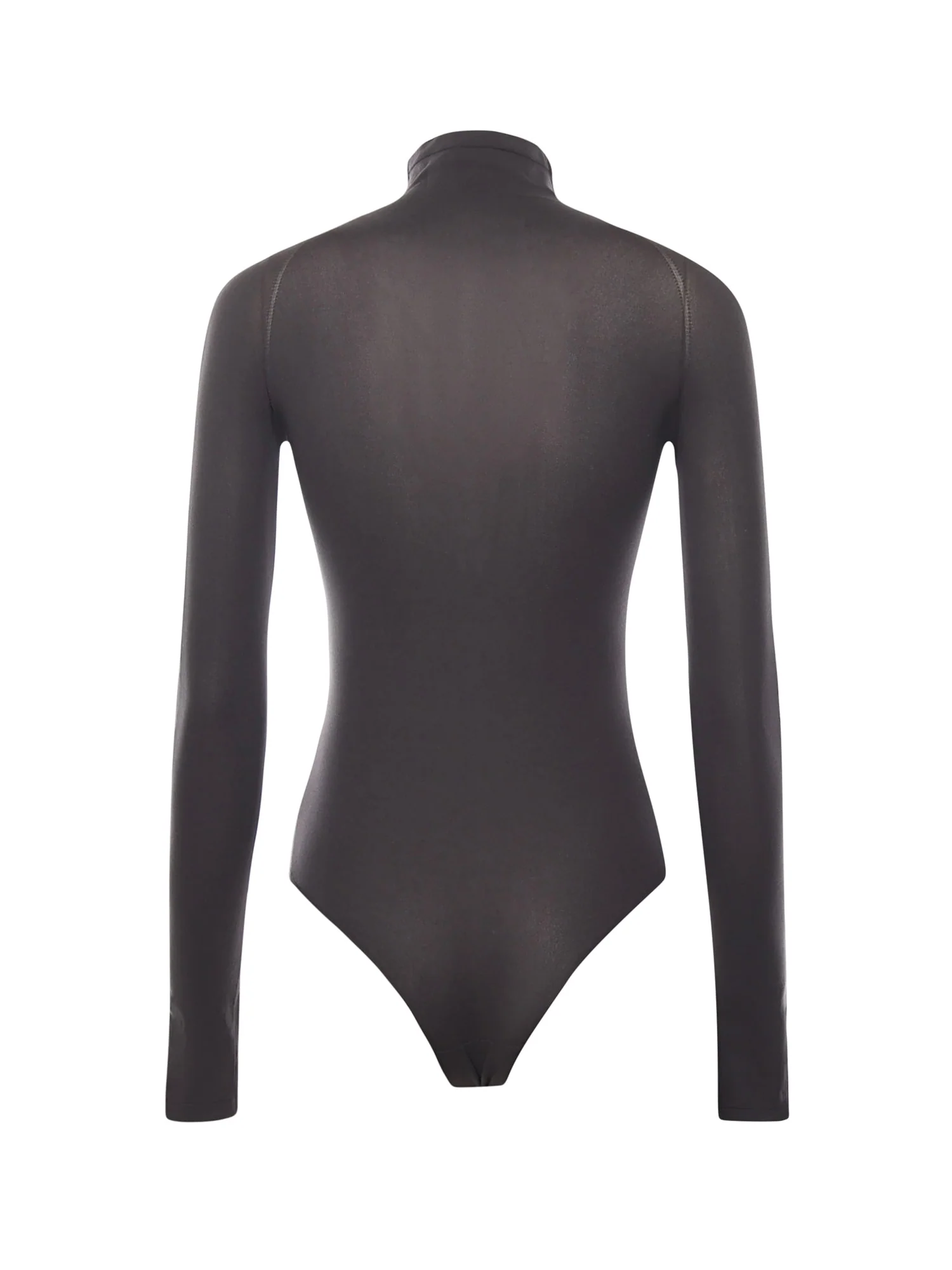 Alaia High-neck Second Skin Bodysuit - Anthracite - Image 3