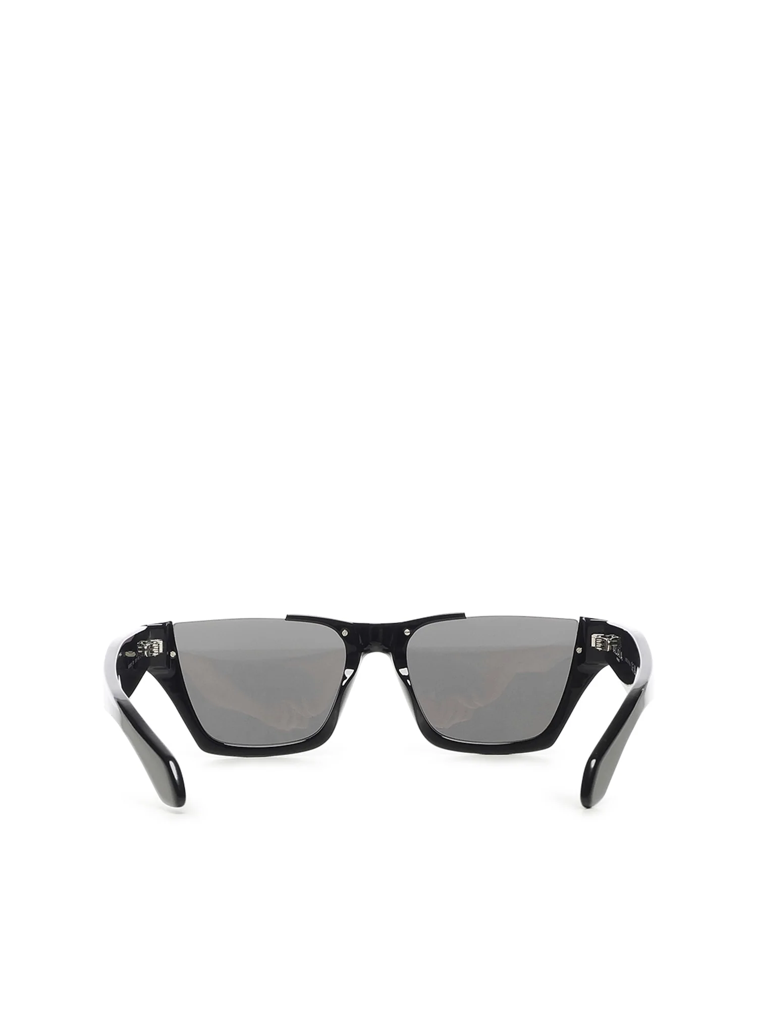 Alaia Rectangular Sunglasses - Black - Image 3