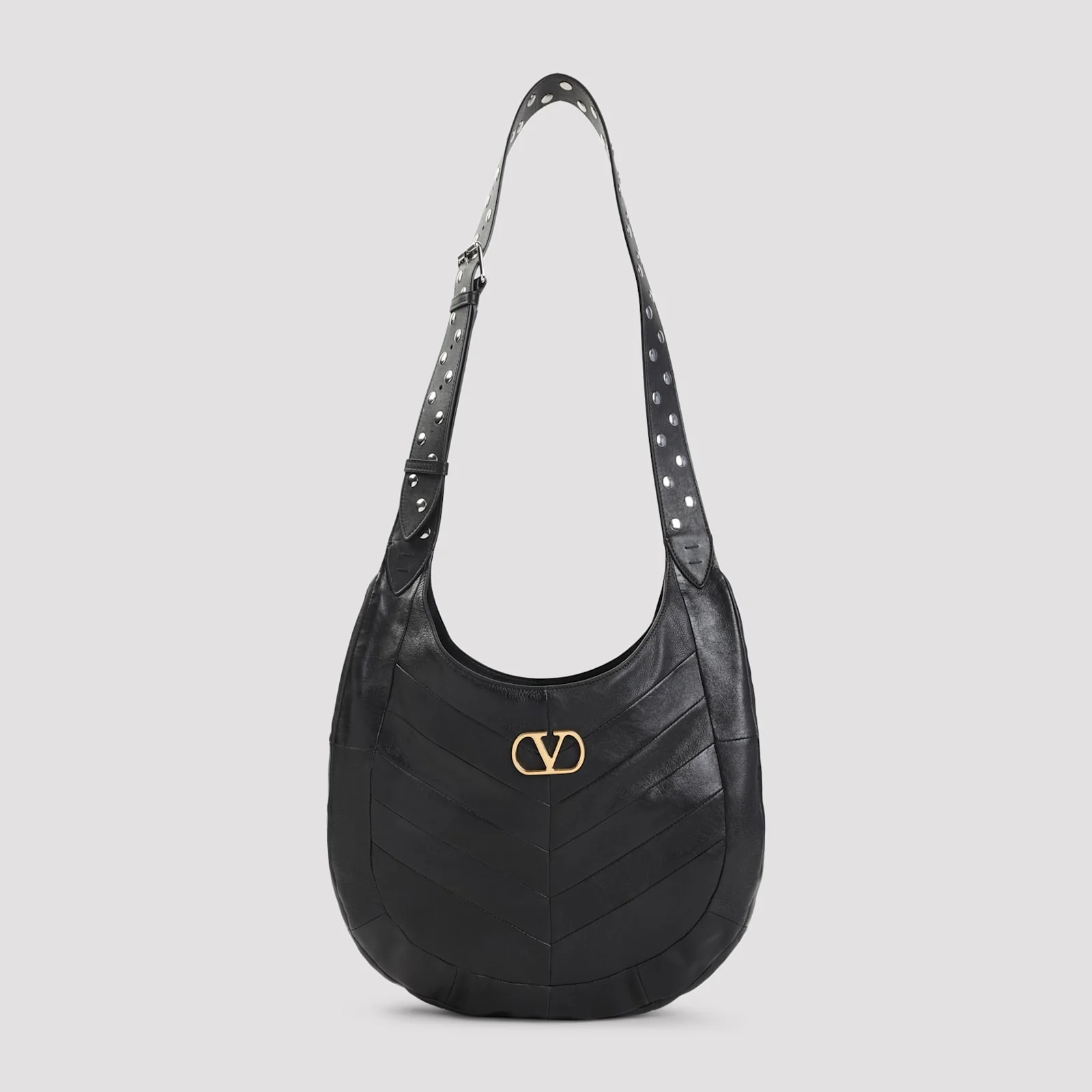 Valentino Garavani Hobo Shoulder Bag - No Nero