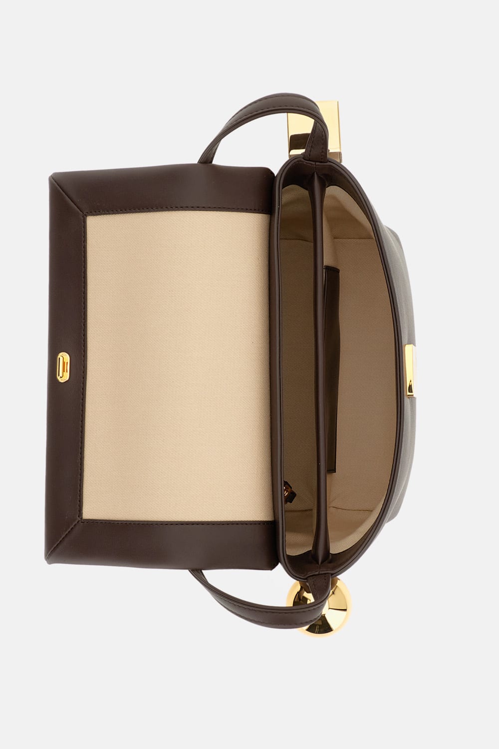 Jacquemus Le Rond Carre Shoulder Bag - Brown - Image 3