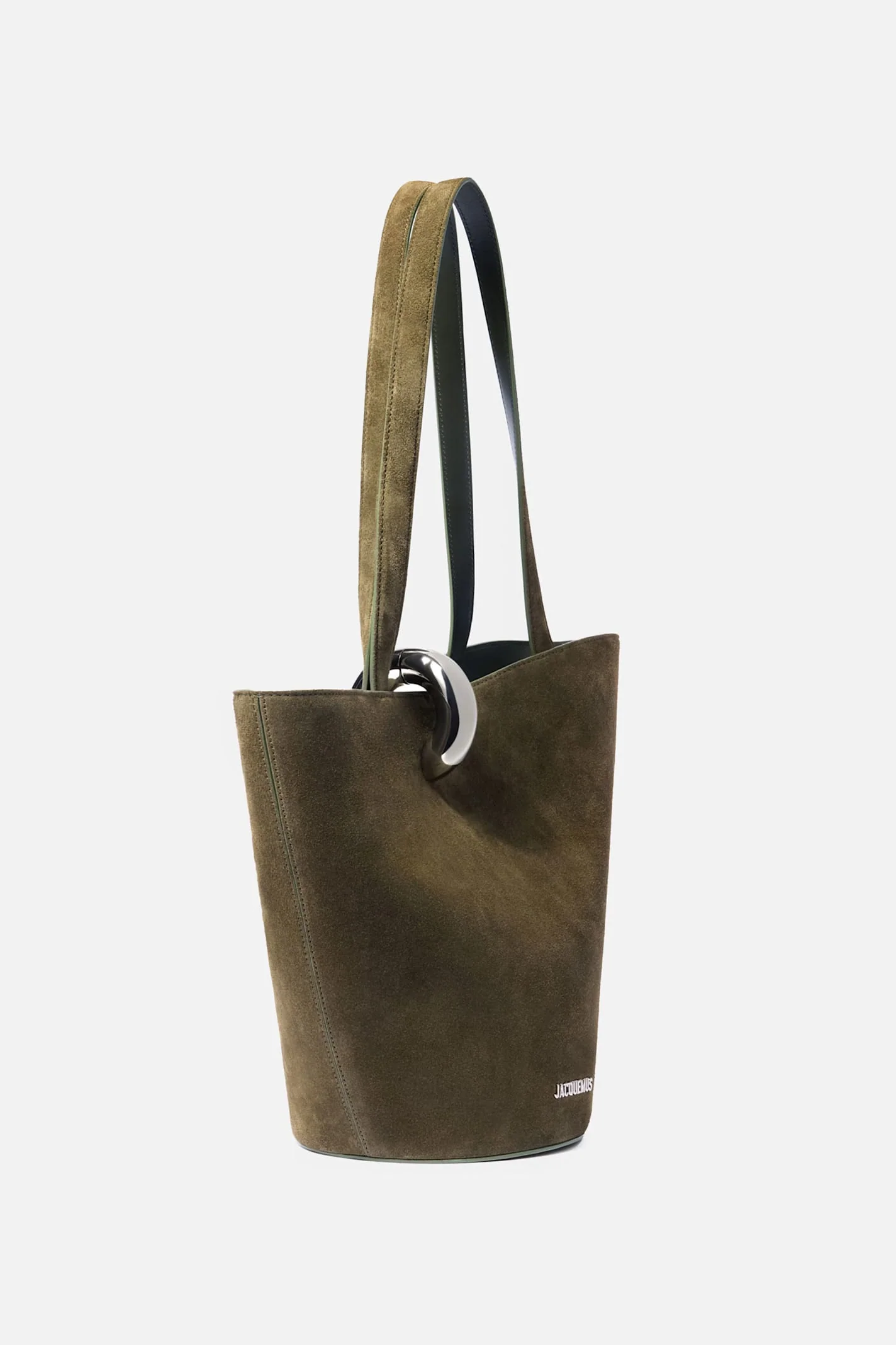 Jacquemus Le Bambola Moyen Shoulder Bag - Olive Green - Image 2