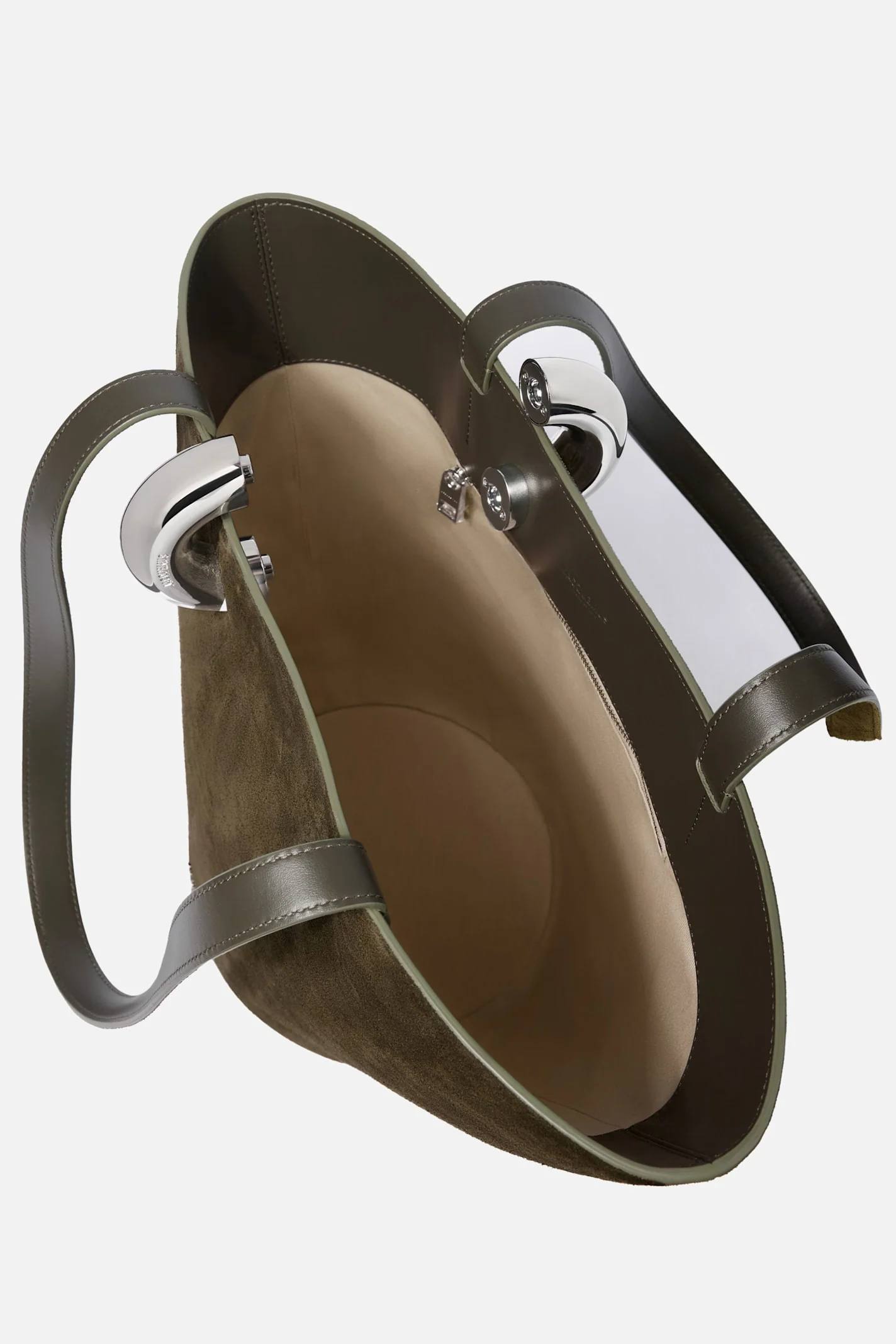 Jacquemus Le Bambola Moyen Shoulder Bag - Olive Green - Image 3