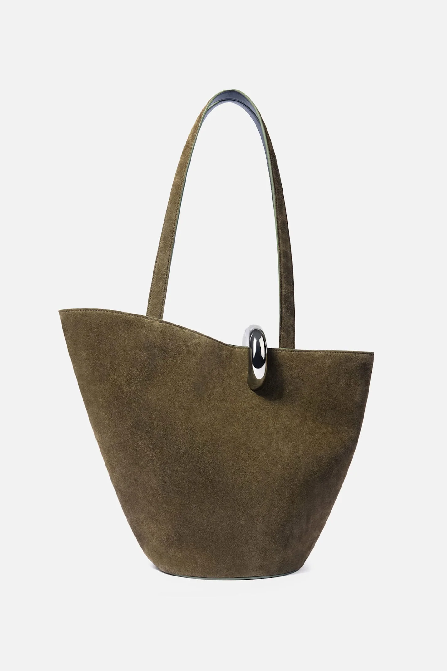 Jacquemus Le Bambola Moyen Shoulder Bag - Olive Green - Image 4
