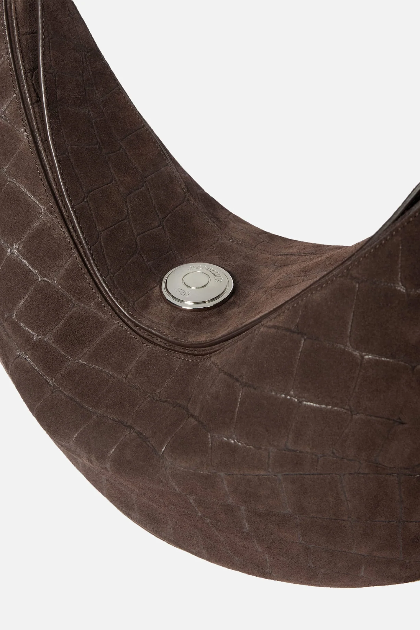 Jacquemus Le Calisso Rond Shoulder Bag - Brown - Image 4