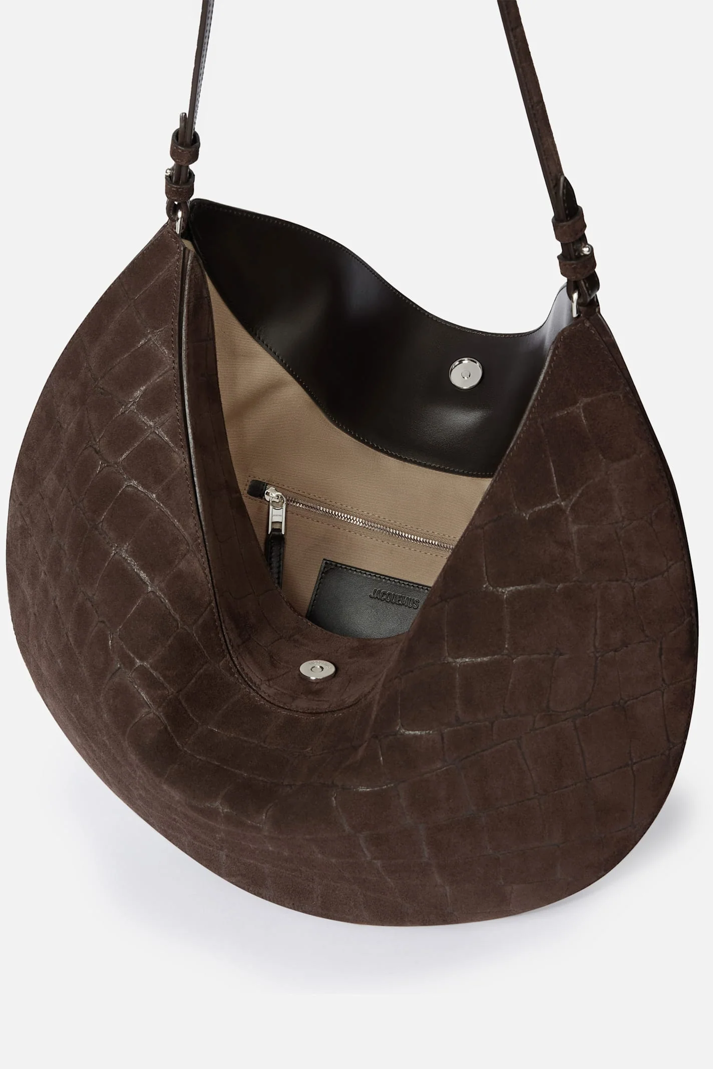 Jacquemus Le Calisso Rond Shoulder Bag - Brown - Image 5