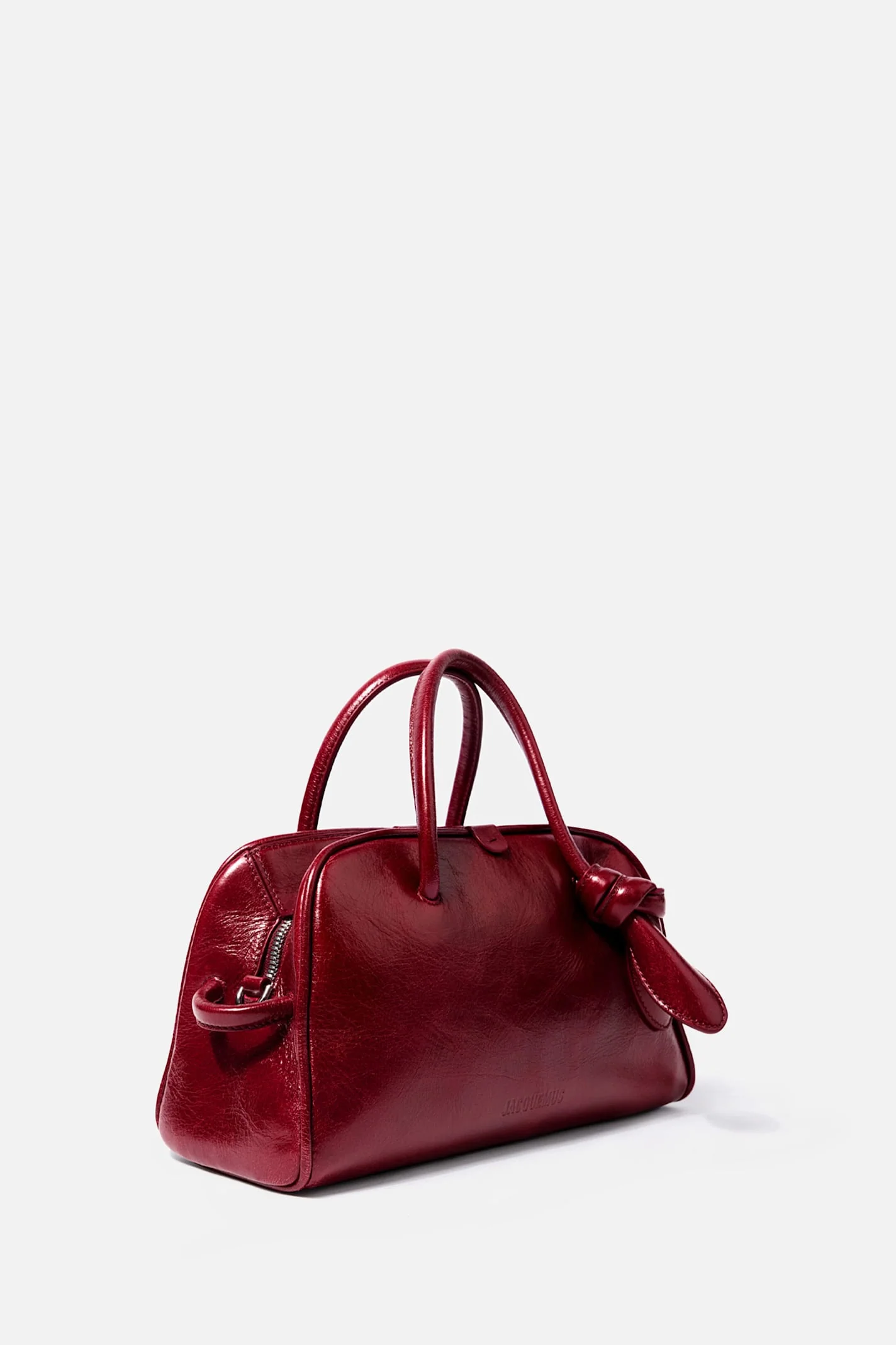 Jacquemus Le Petit Turismo Mini Bowling Bag - Red - Image 2