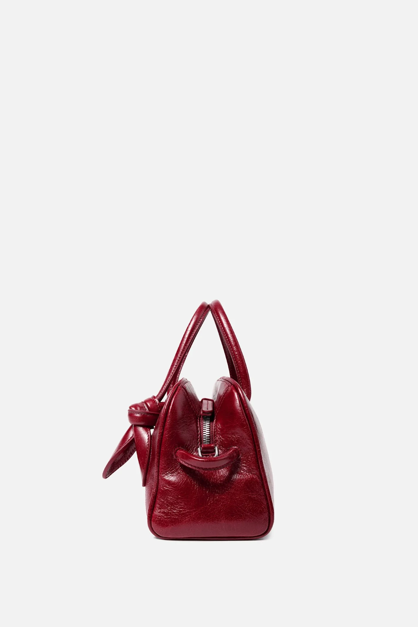 Jacquemus Le Petit Turismo Mini Bowling Bag - Red - Image 3
