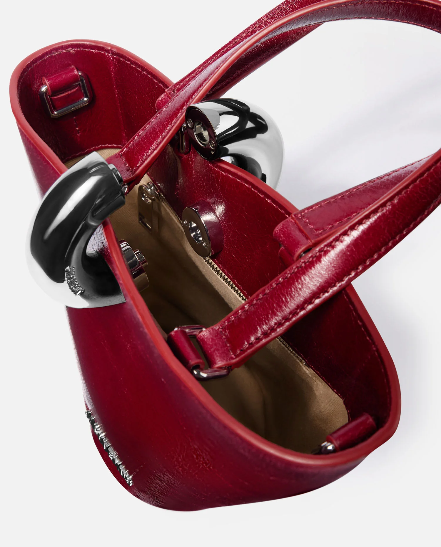 Jacquemus Le Petit Bambola Bag - Red - Image 4
