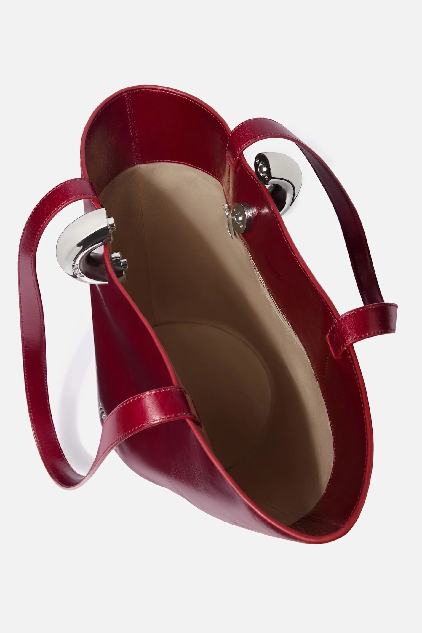 Jacquemus Le Bambola Moyen Shoulder Bag - Red - Image 3