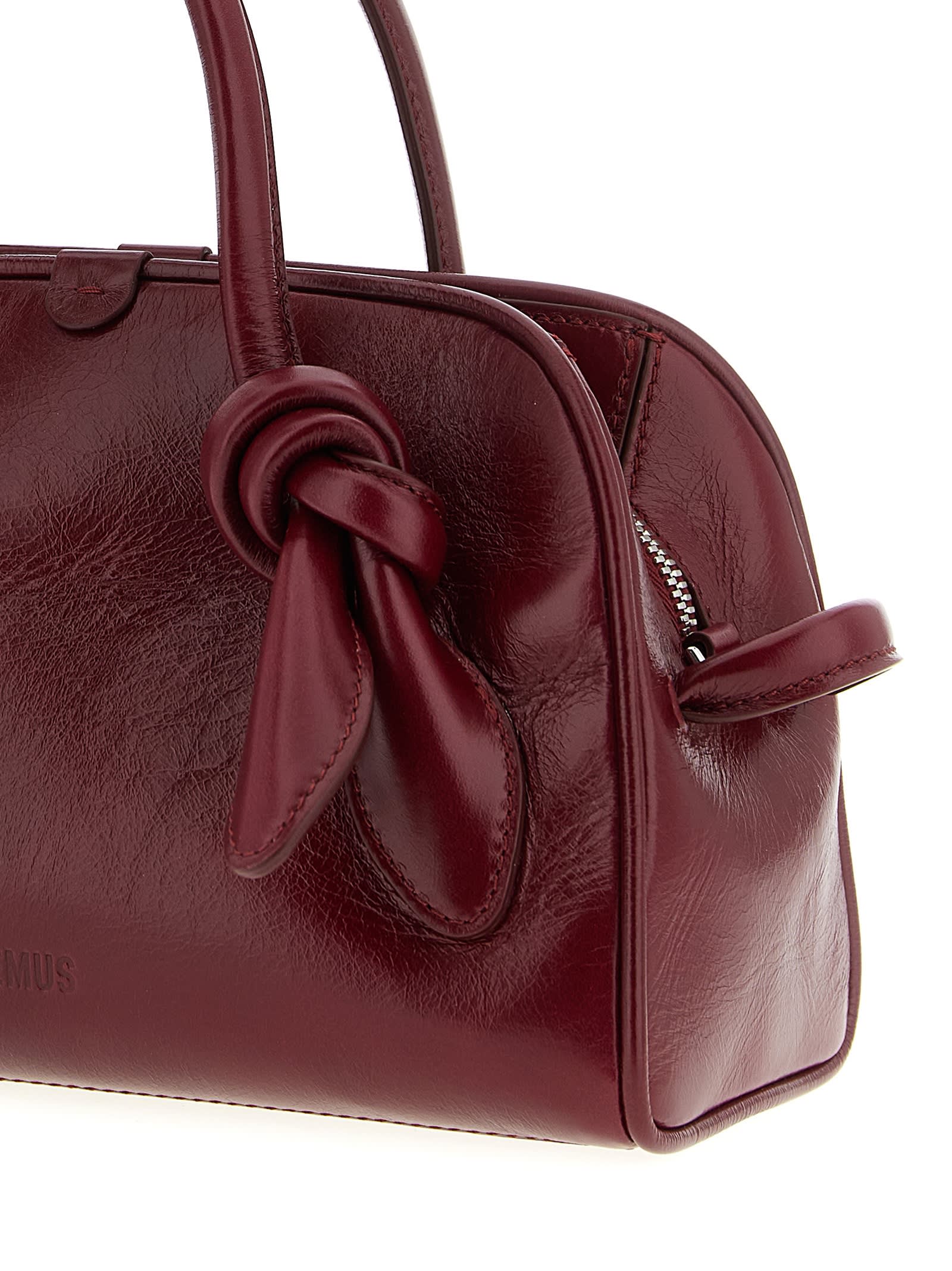 Jacquemus Le Petit Turismo Handbag - Bordeaux - Image 3