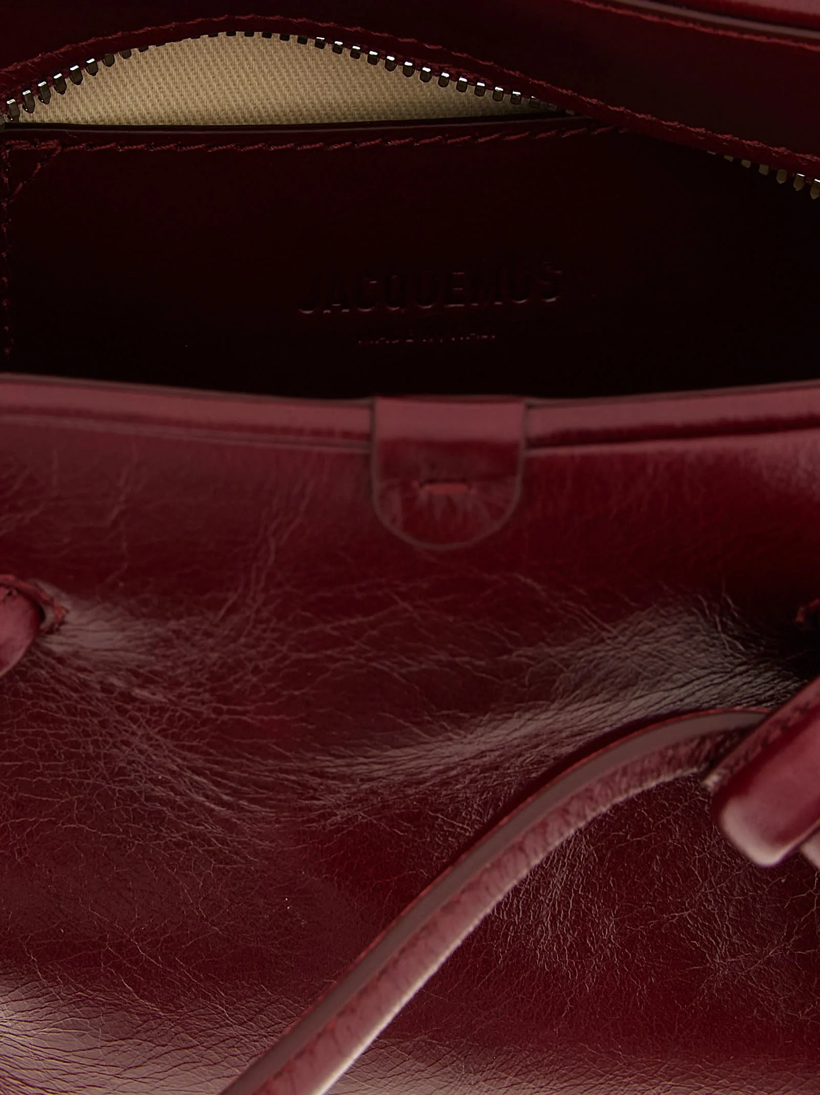 Jacquemus Le Petit Turismo Handbag - Bordeaux - Image 4