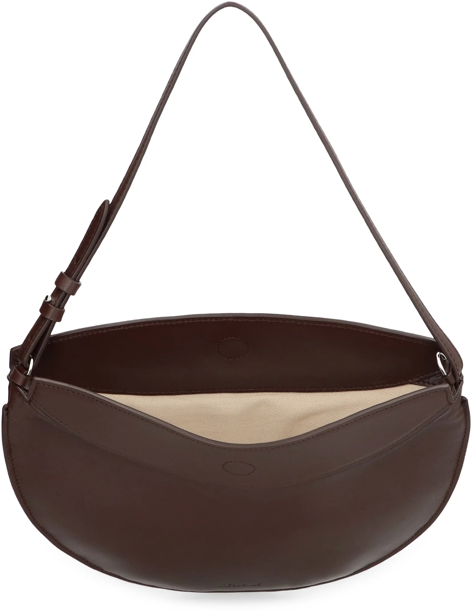 Jacquemus Le Petite Oval Shoulder Bag - Brown - Image 5
