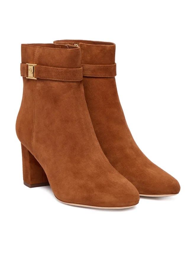 Ralph Lauren Kellie Bt Hl Boots Bootie - Lauren Tan - Image 2