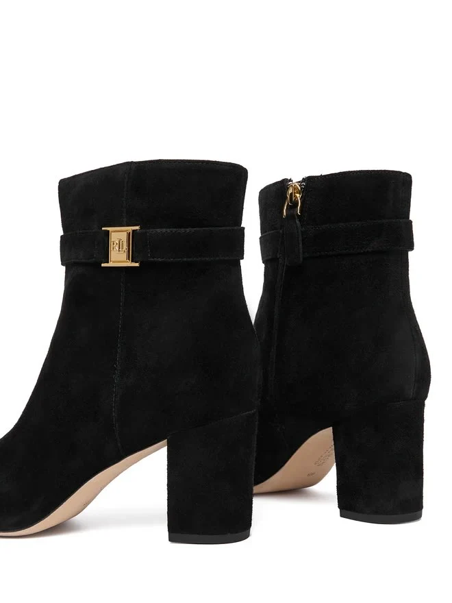 Ralph Lauren Kellie Bt Hl Boots Bootie - Black - Image 5