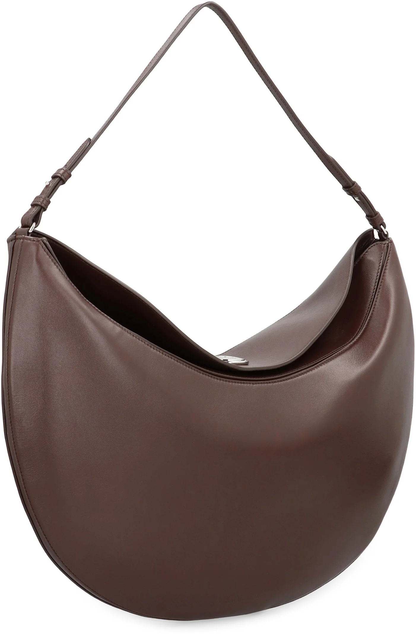Jacquemus Borsa Hobo Ovalo Shoulder Bag - Brown - Image 3