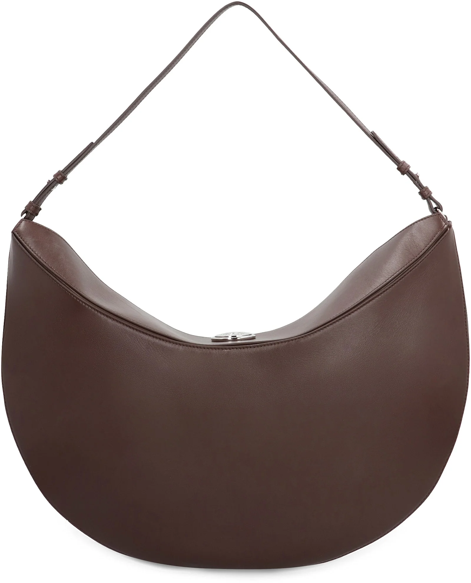 Jacquemus Borsa Hobo Ovalo Shoulder Bag - Brown - Image 4