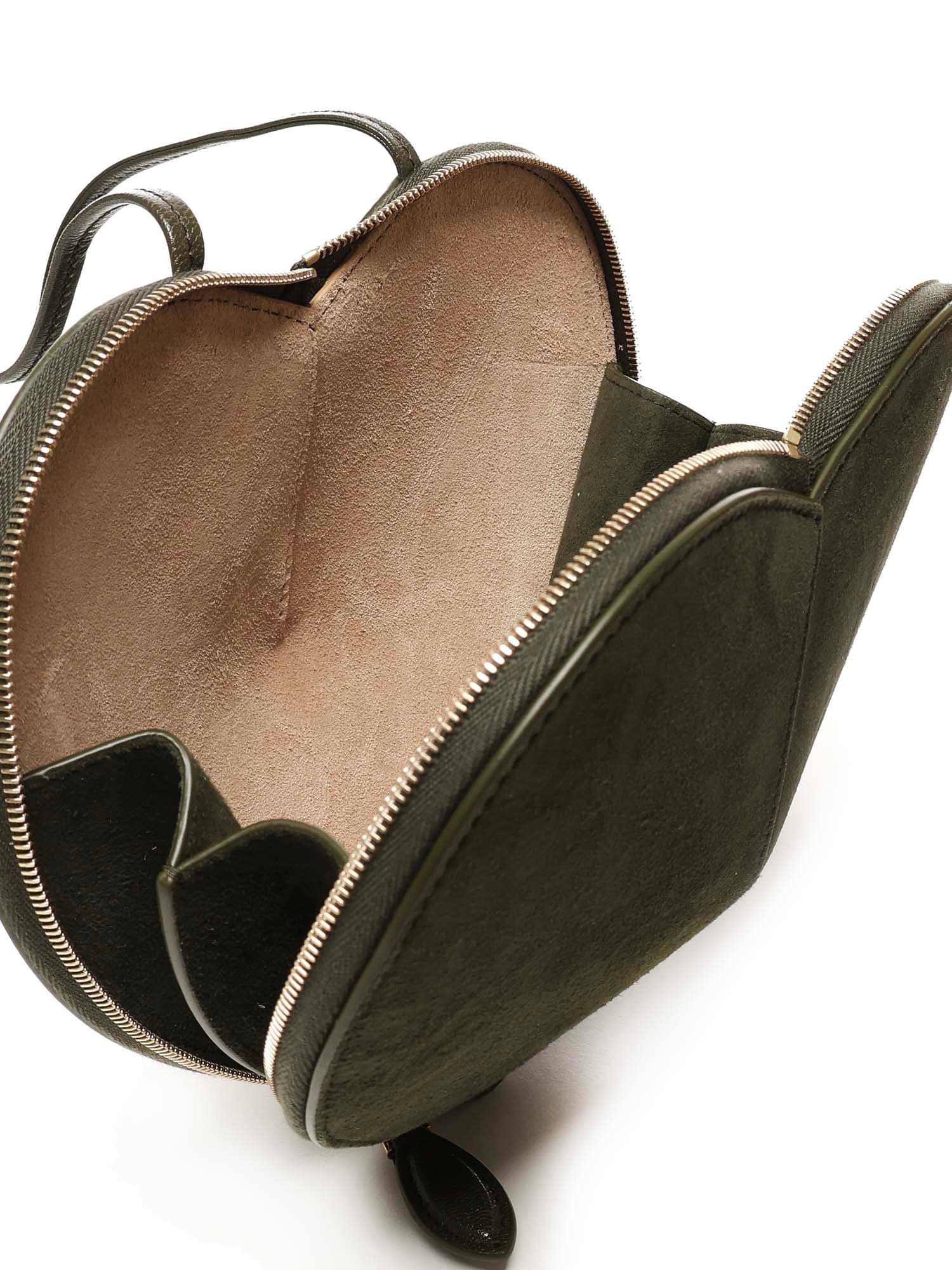 Alaia Le C Ur Bag Shoulder Bag - Olive Green - Image 4