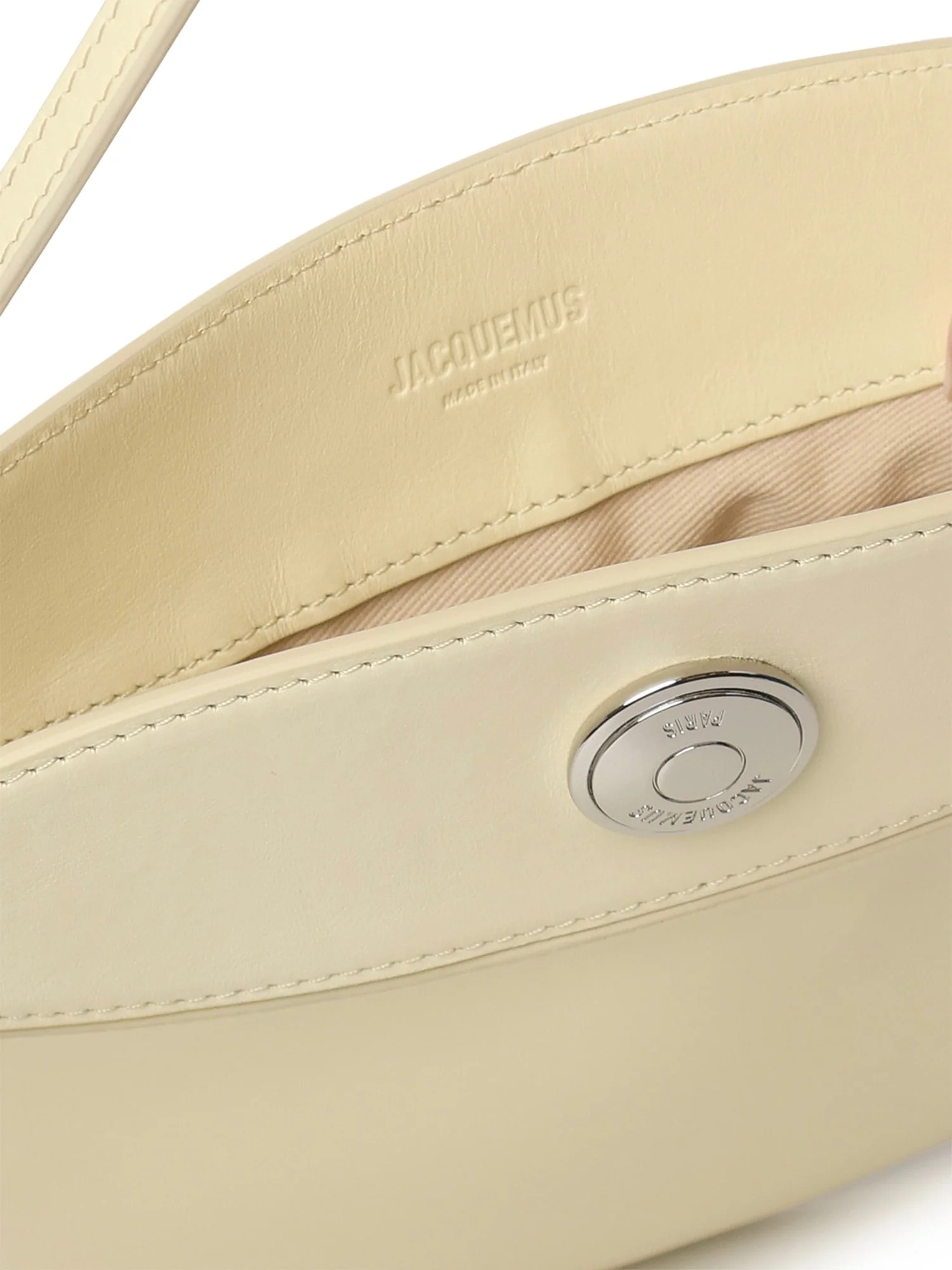 Jacquemus Le Petit Calisso Shoulder Bag - Dusty Yellow - Image 4