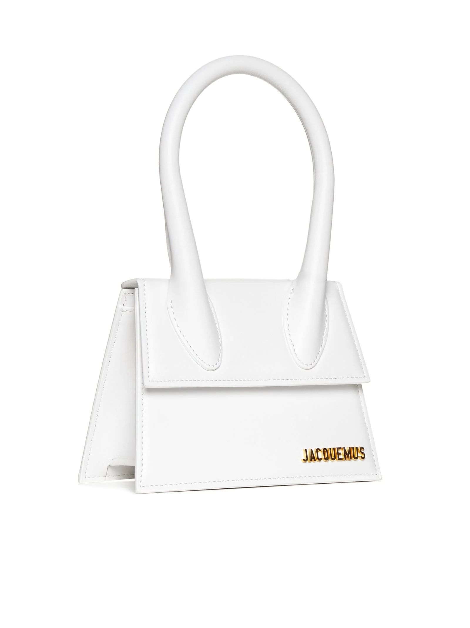 Jacquemus Le Chiquito Moyen Leather Bag - White - Image 2