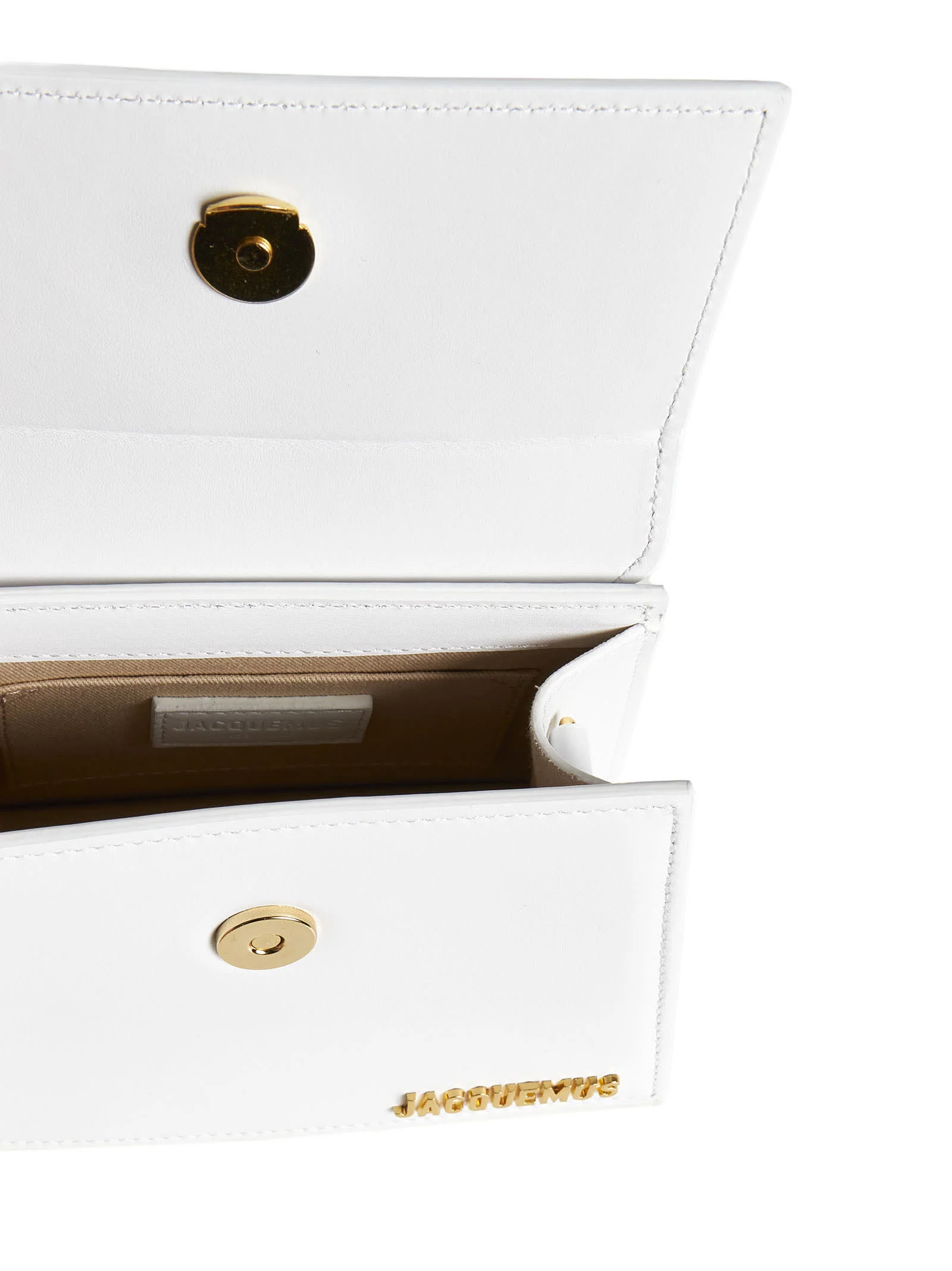 Jacquemus Le Chiquito Moyen Leather Bag - White - Image 5