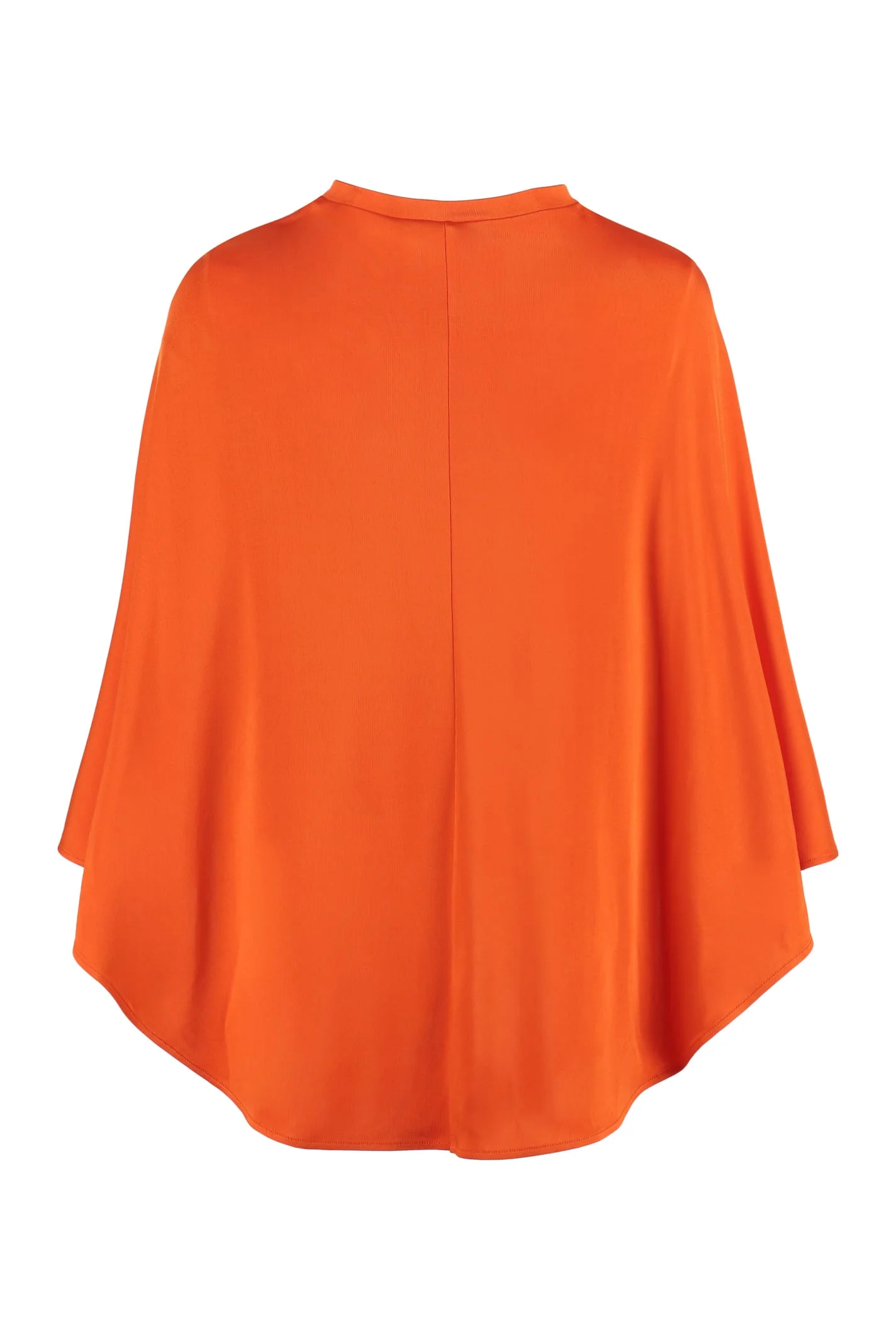 STELLA MCCARTNEY Asymmetric Cape - Arancione - Image 2