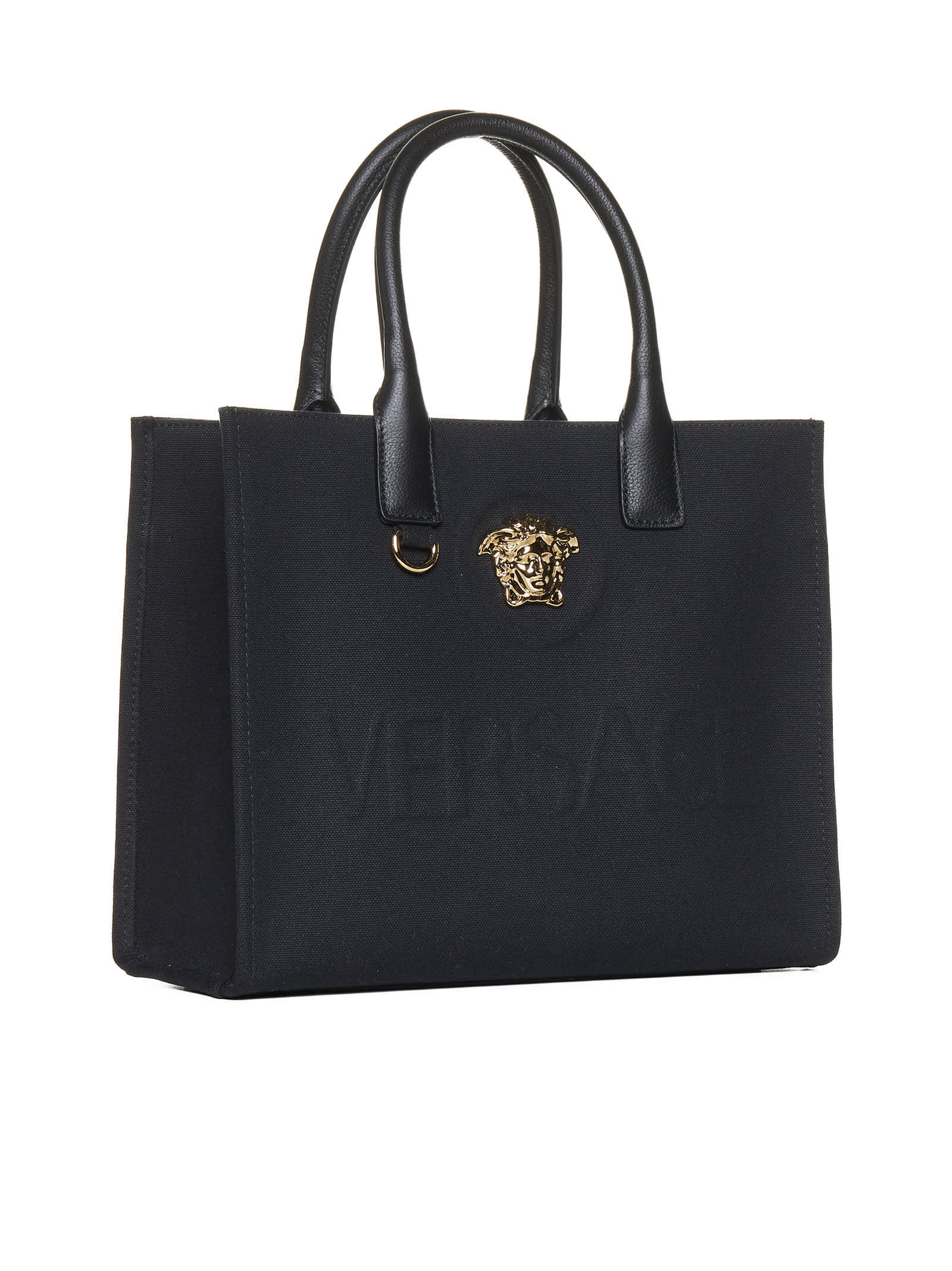 Versace La Medusa Tote Bag - Nero+oro Versace - Image 2