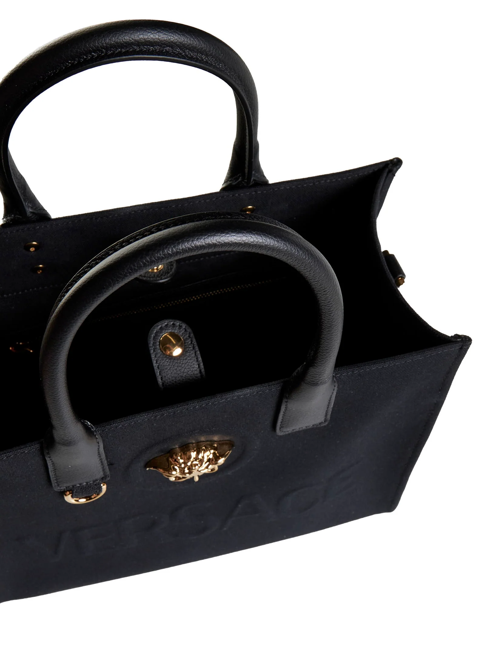 Versace La Medusa Tote Bag - Nero+oro Versace - Image 5